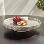 Zoe Rattan Serving Stand