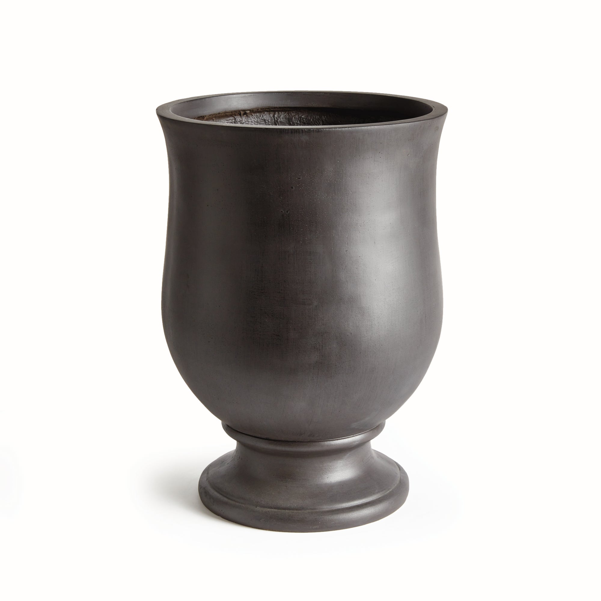 footed plant pot Fiberclay Jolina Round Footed Plant Pot