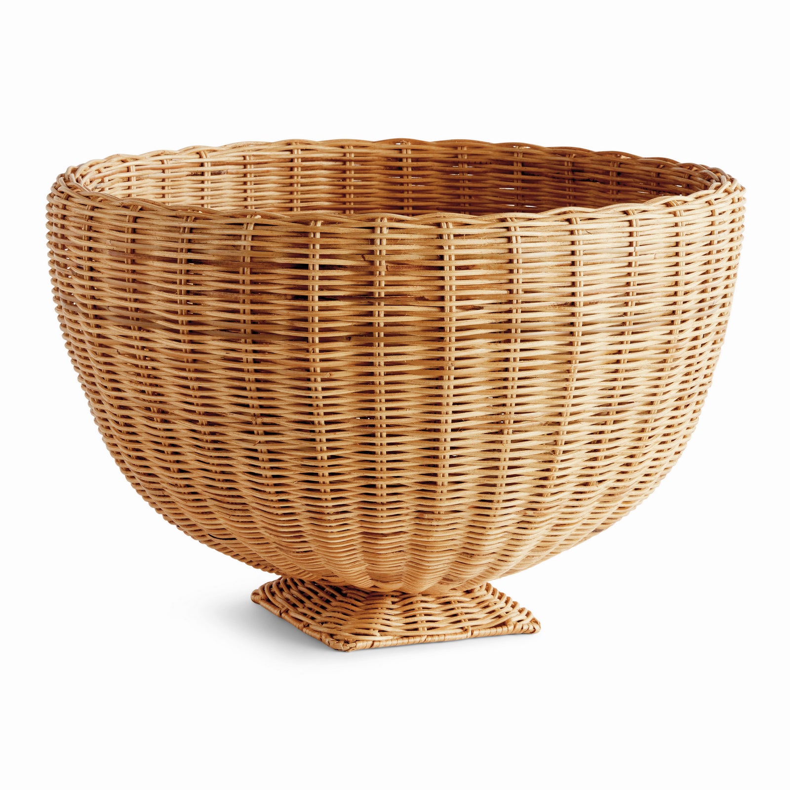 Chuck Rattan Footed Bowl