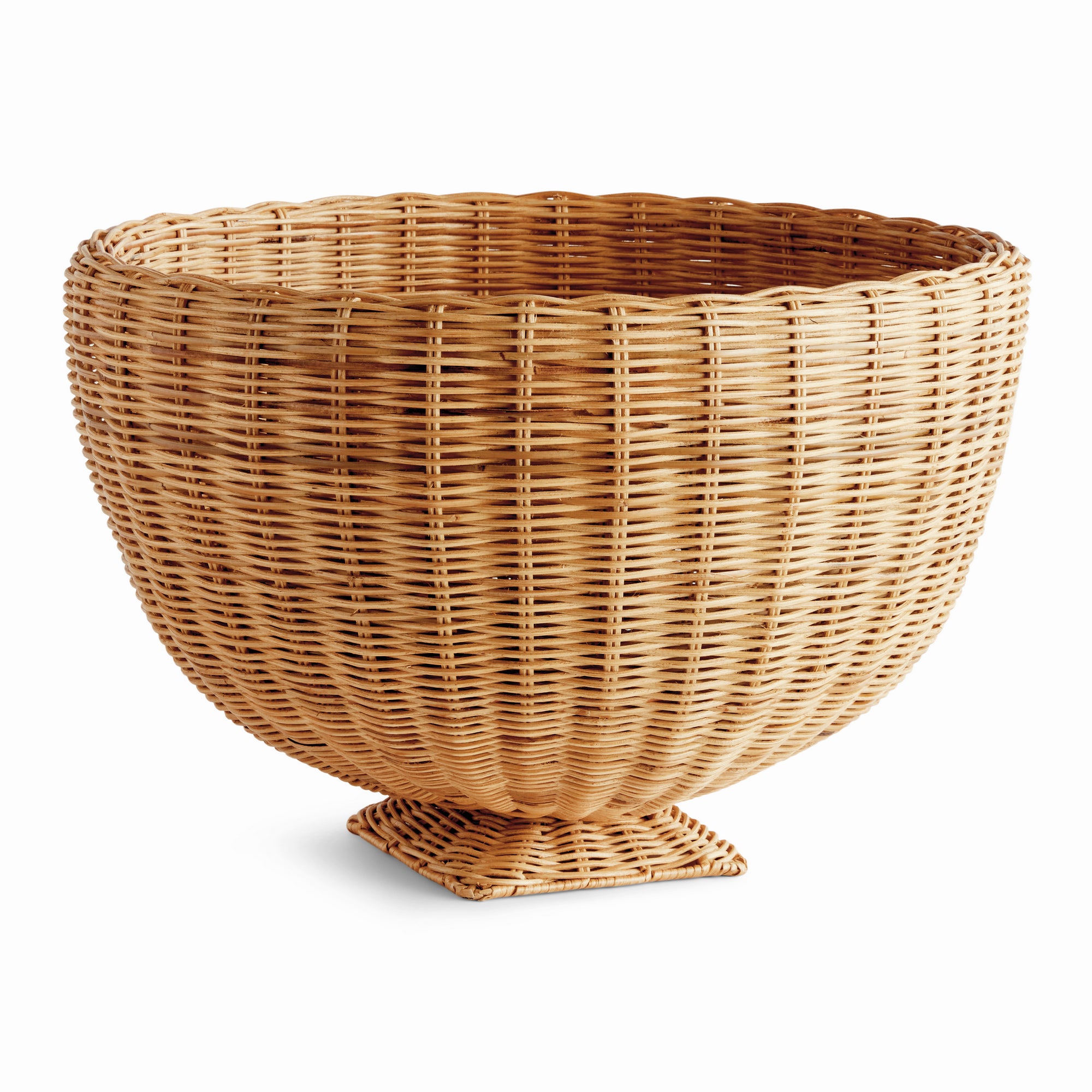 Chuck Rattan Footed Bowl