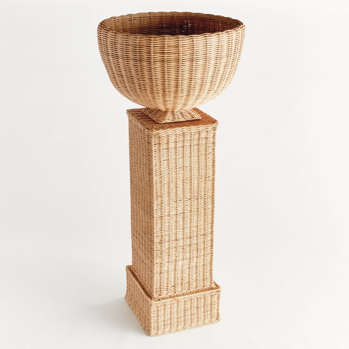 Chuck Rattan Pedestal (Urn sold separately)