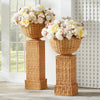 Chuck Rattan Pedestal Short (Urn sold separately)