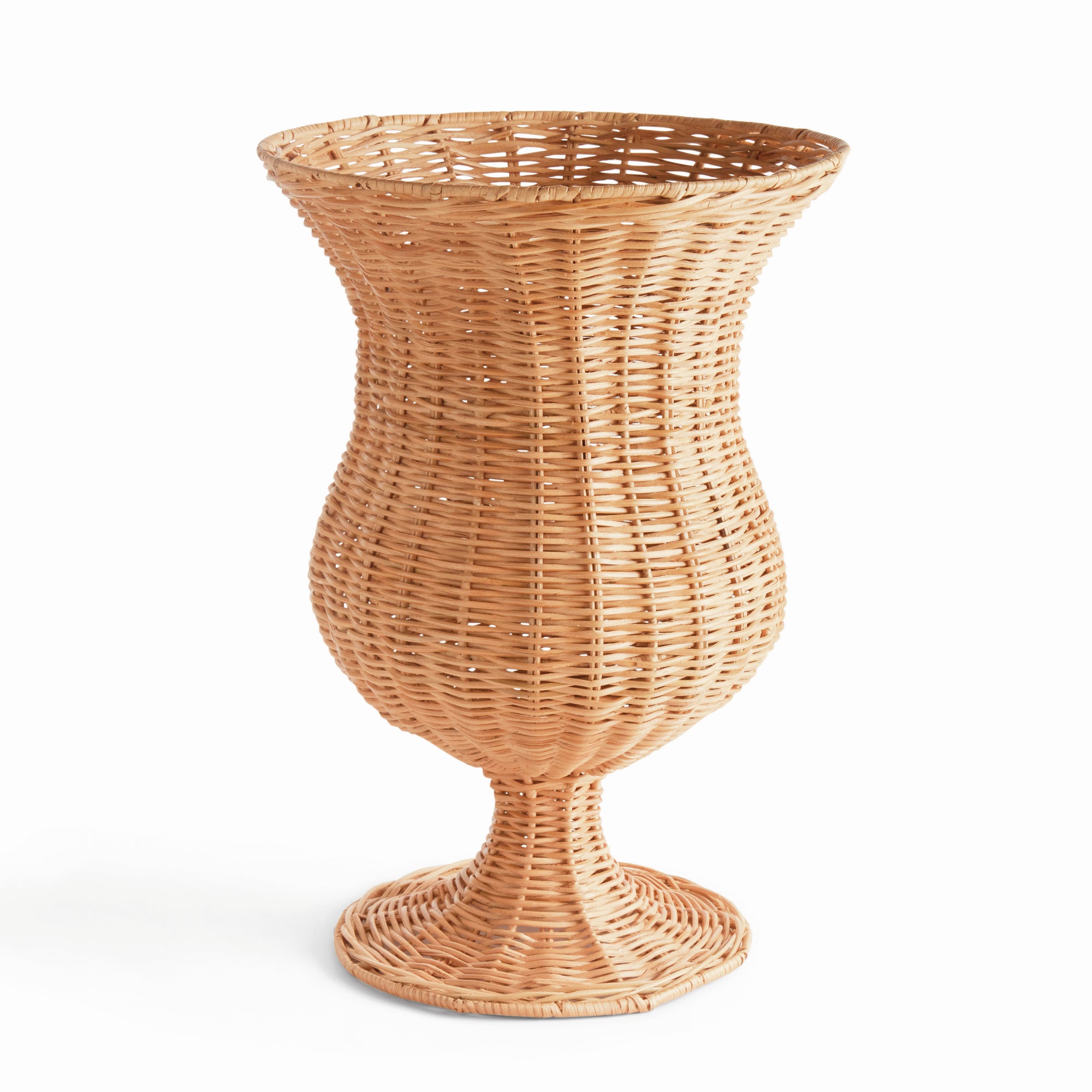 Calder Rattan Footed Urn Tall
