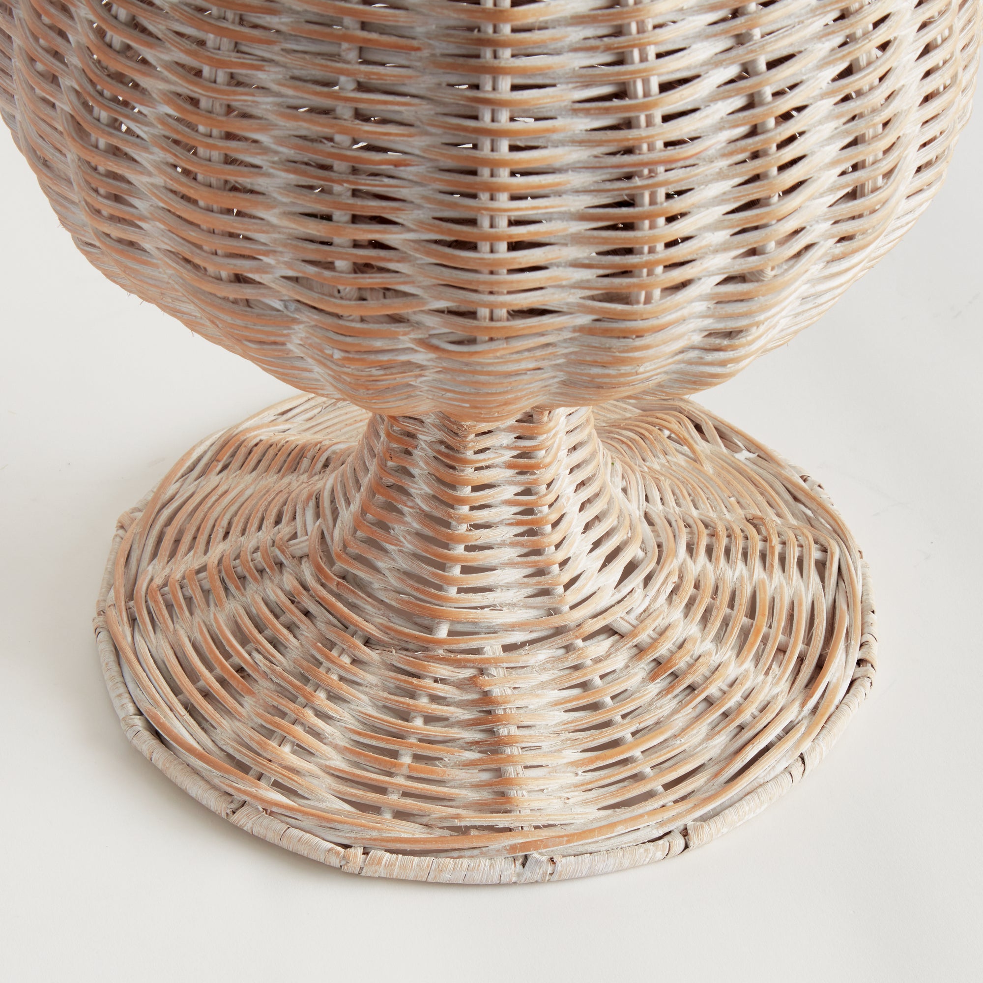 Calder Rattan Footed Urn Tall