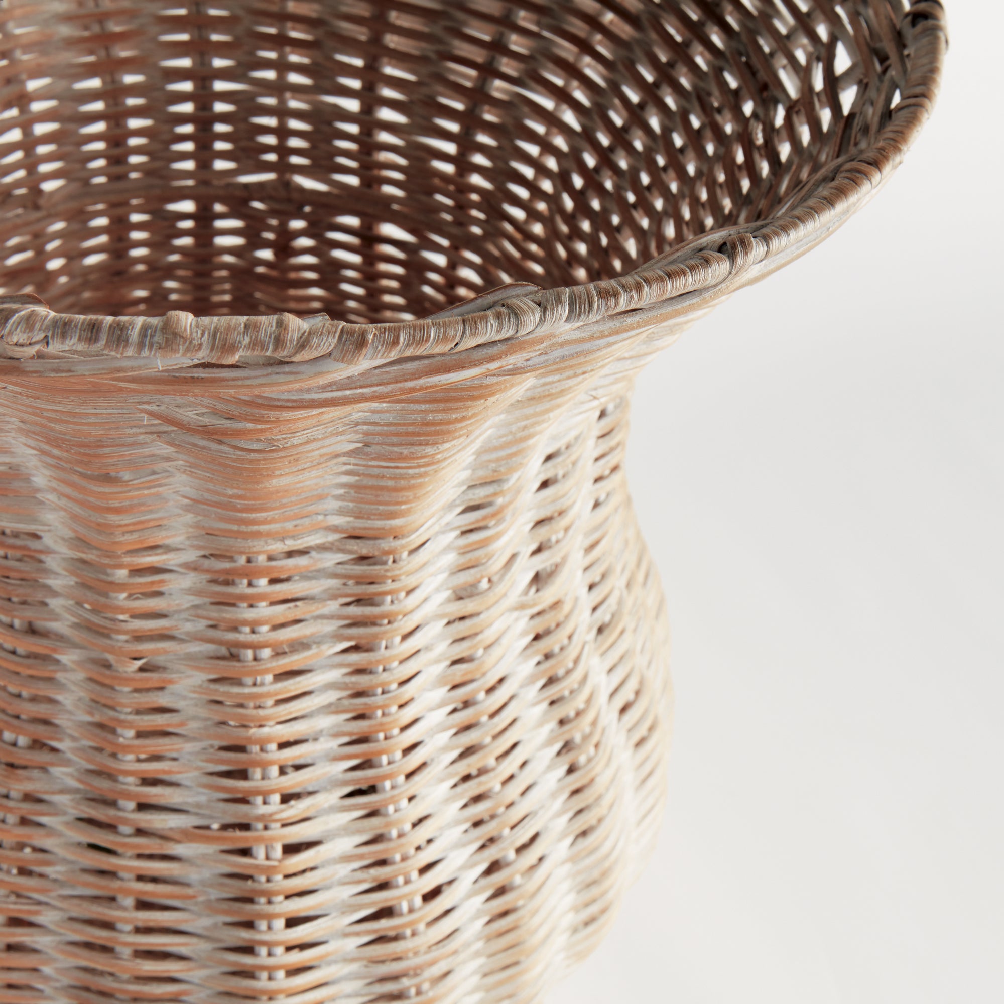 Calder Rattan Footed Urn Tall