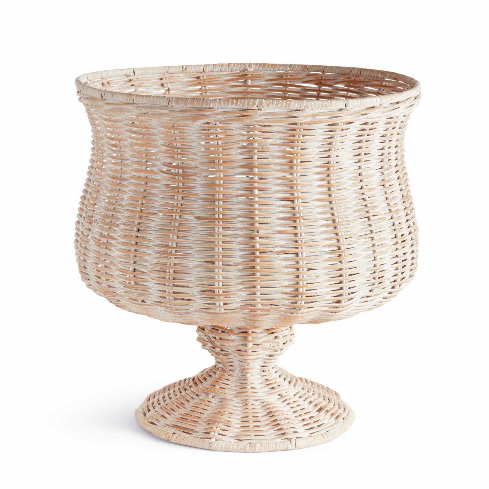 Calder Rattan Footed Urn Wide