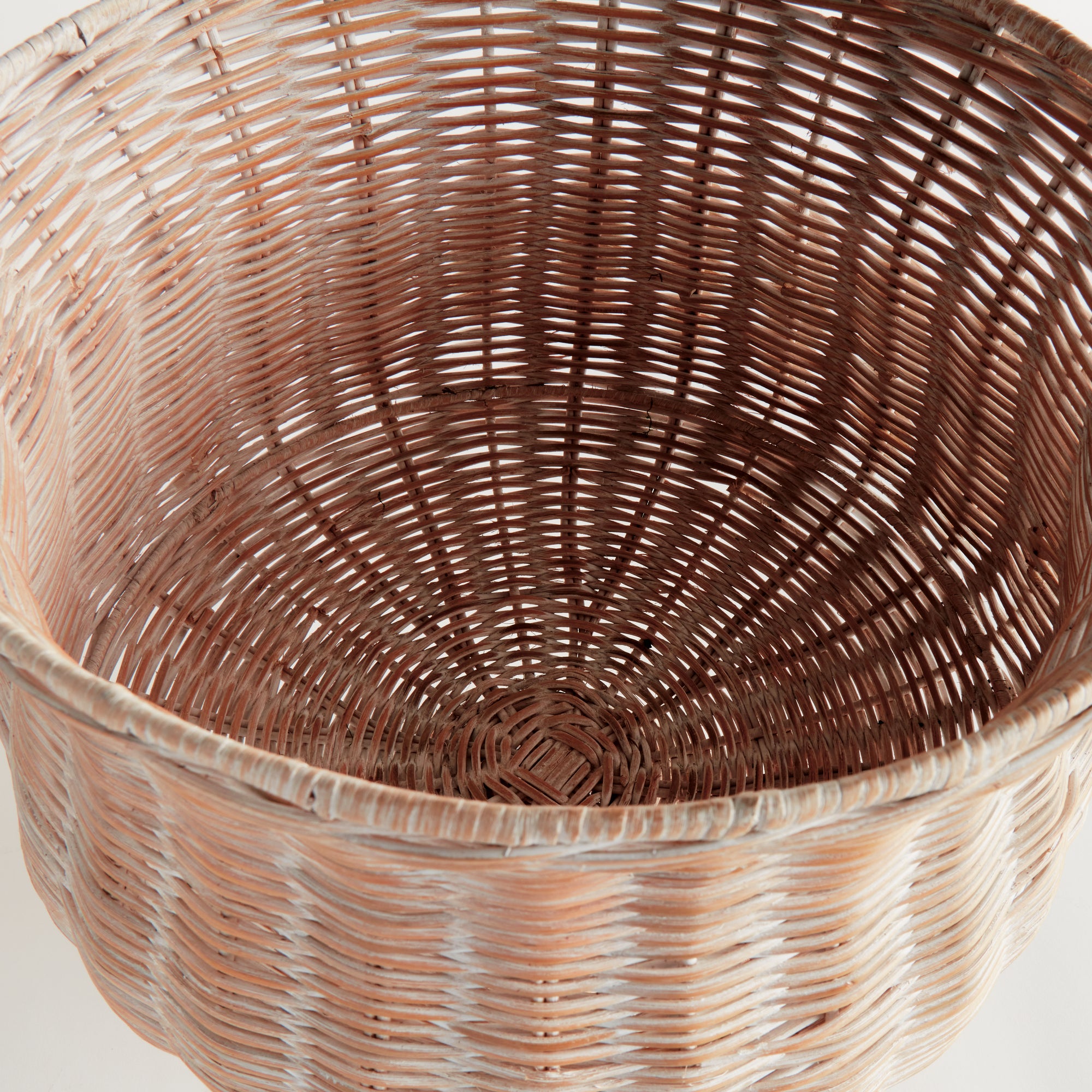 Calder Rattan Footed Urn