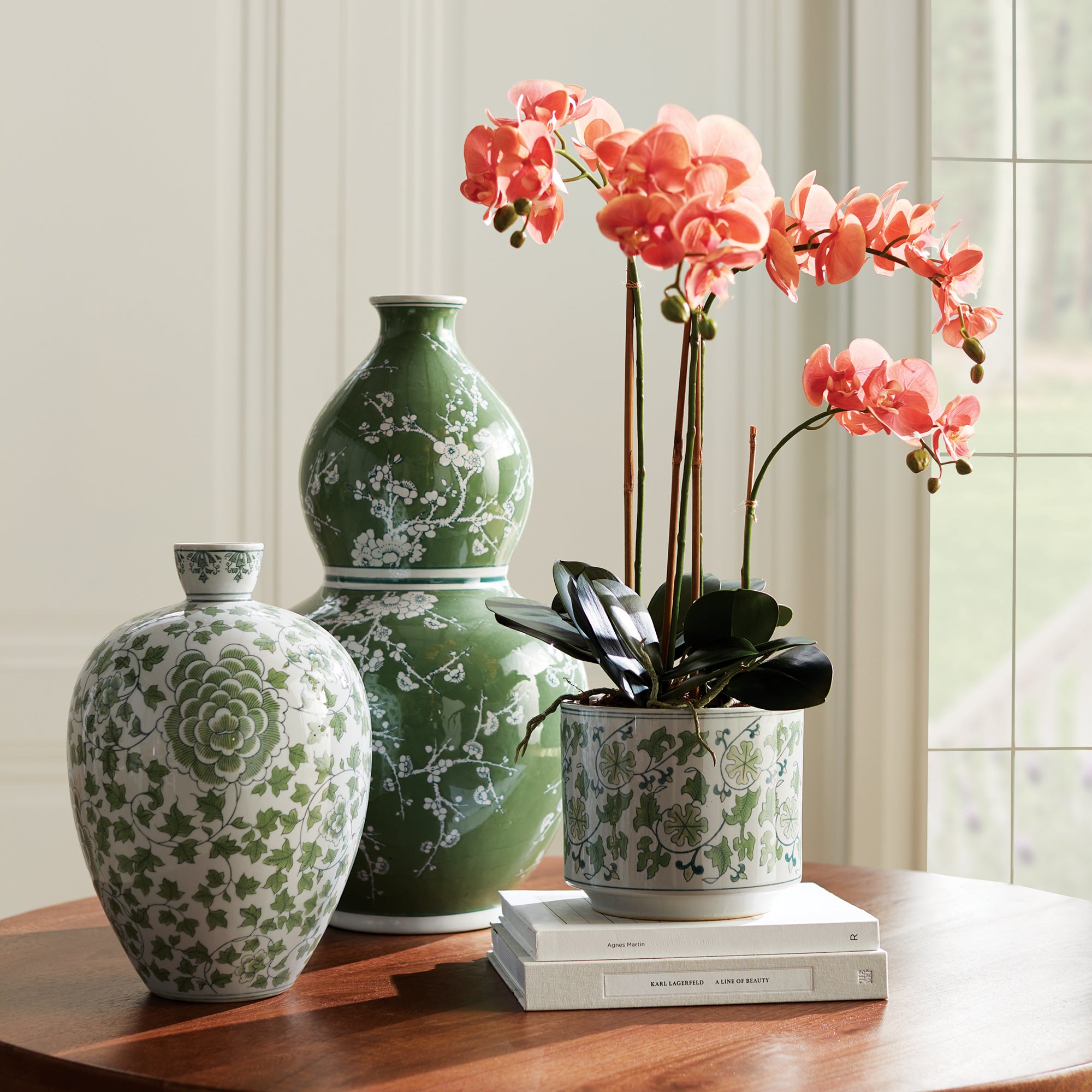 Tropical Pink Orchid Drop-In