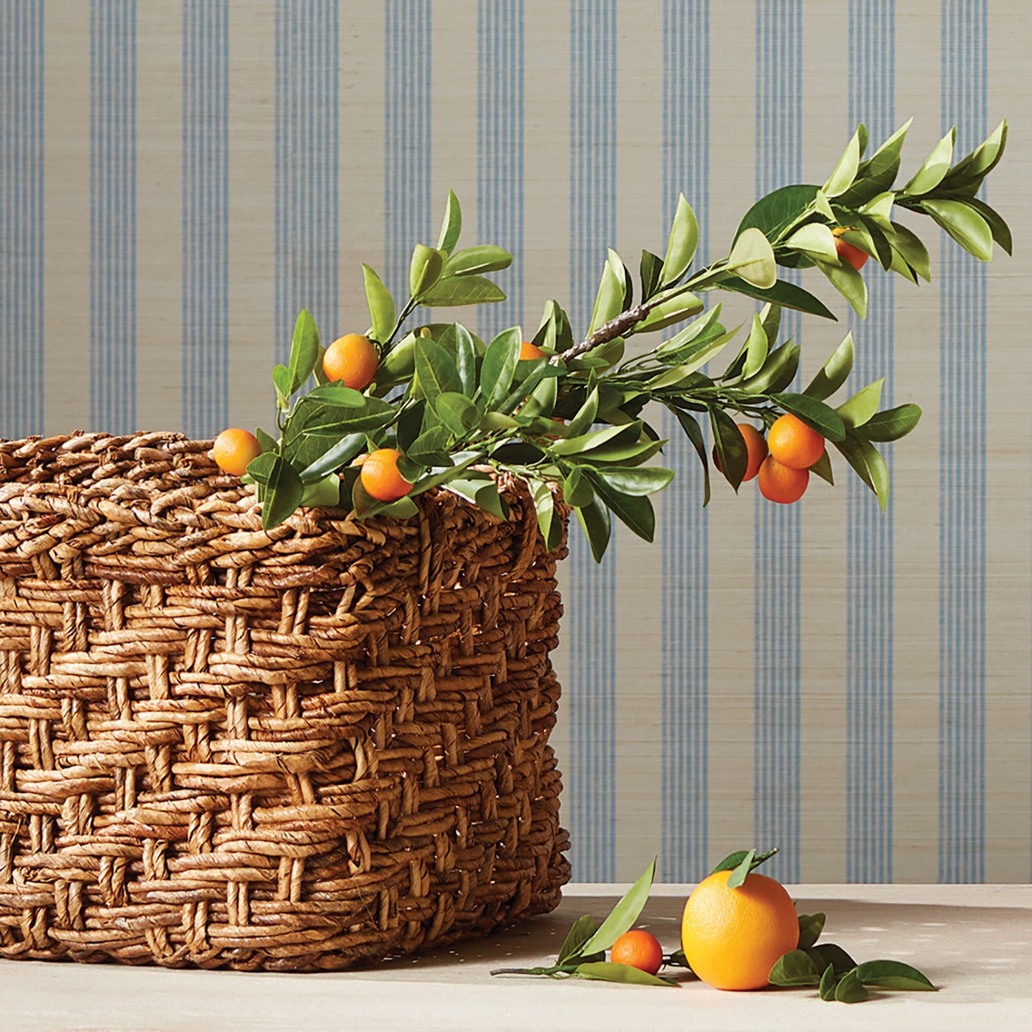 Artificial Orange Branches - Set of 2