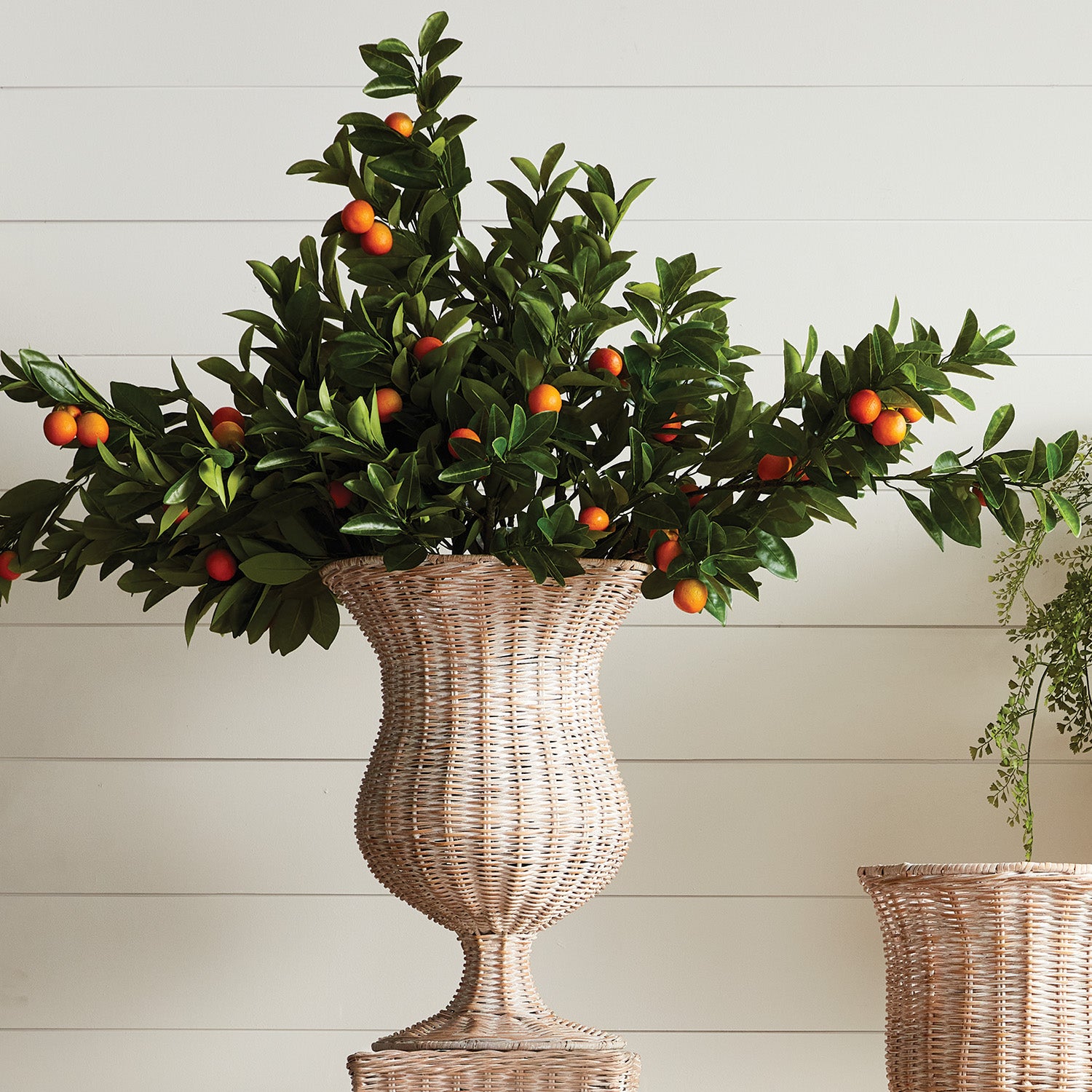 Artificial Orange Branches - Set of 2