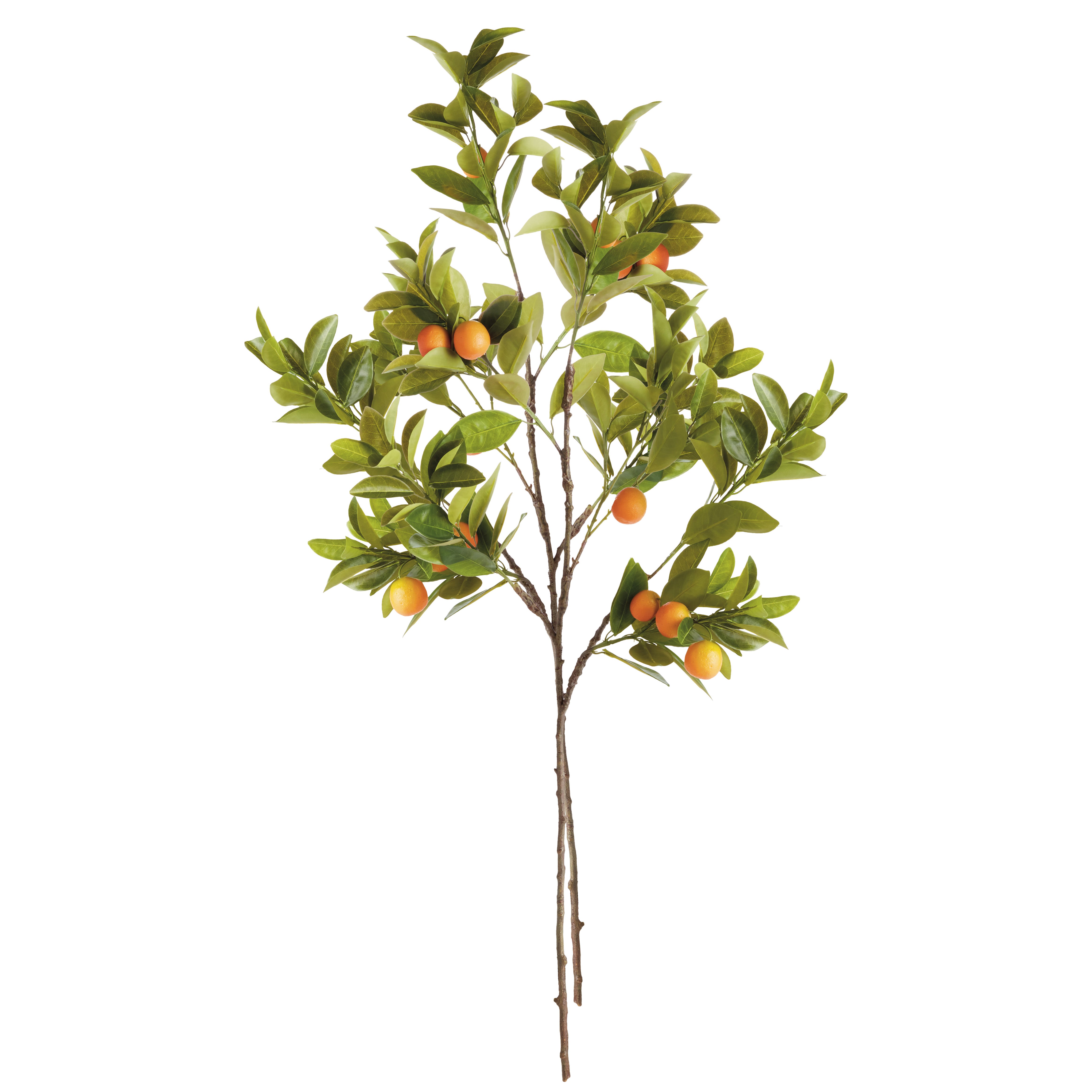 Artificial Orange Branches - Set of 2