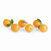 Artificial Oranges Assorted, Set of 6