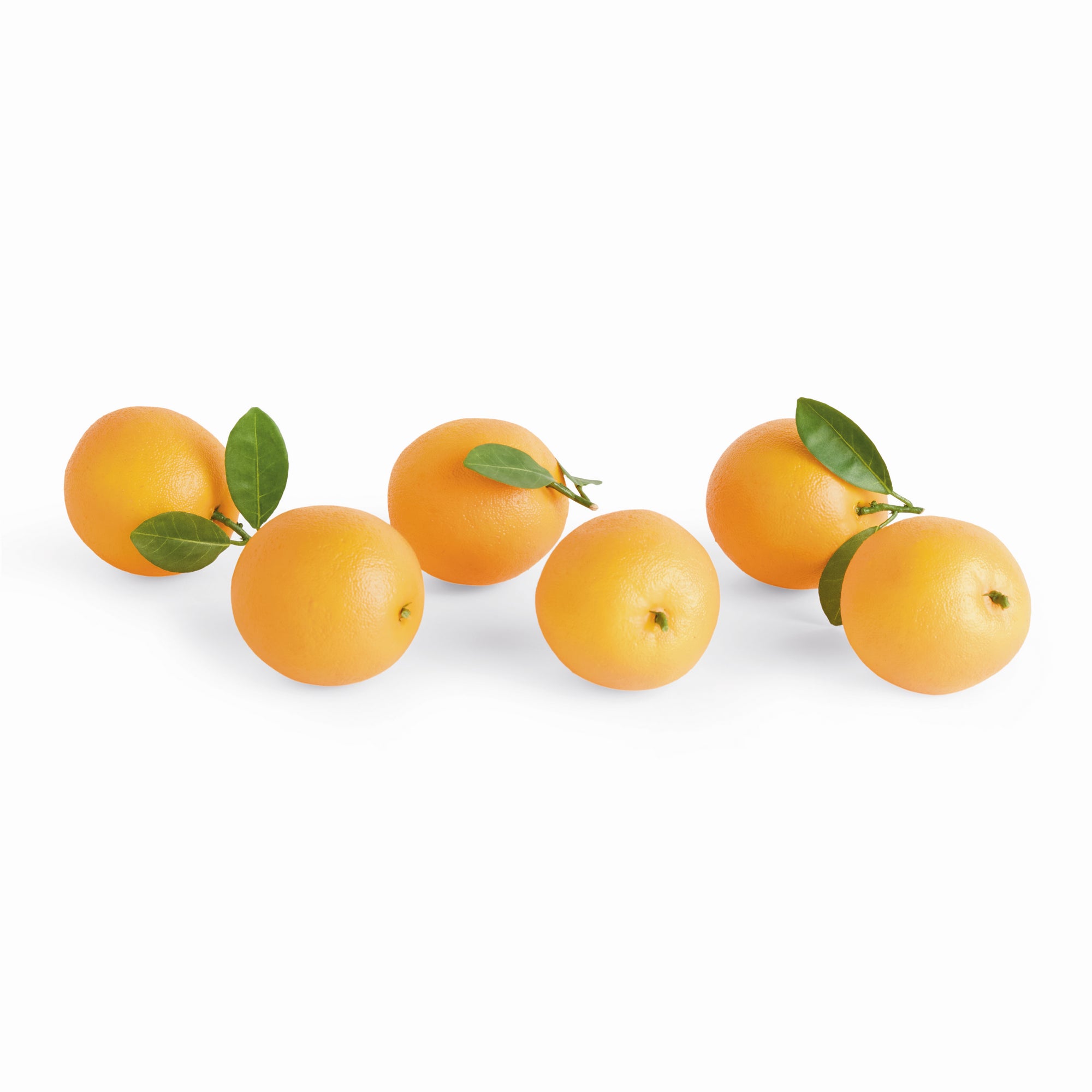 Artificial Oranges Assorted, Set of 6