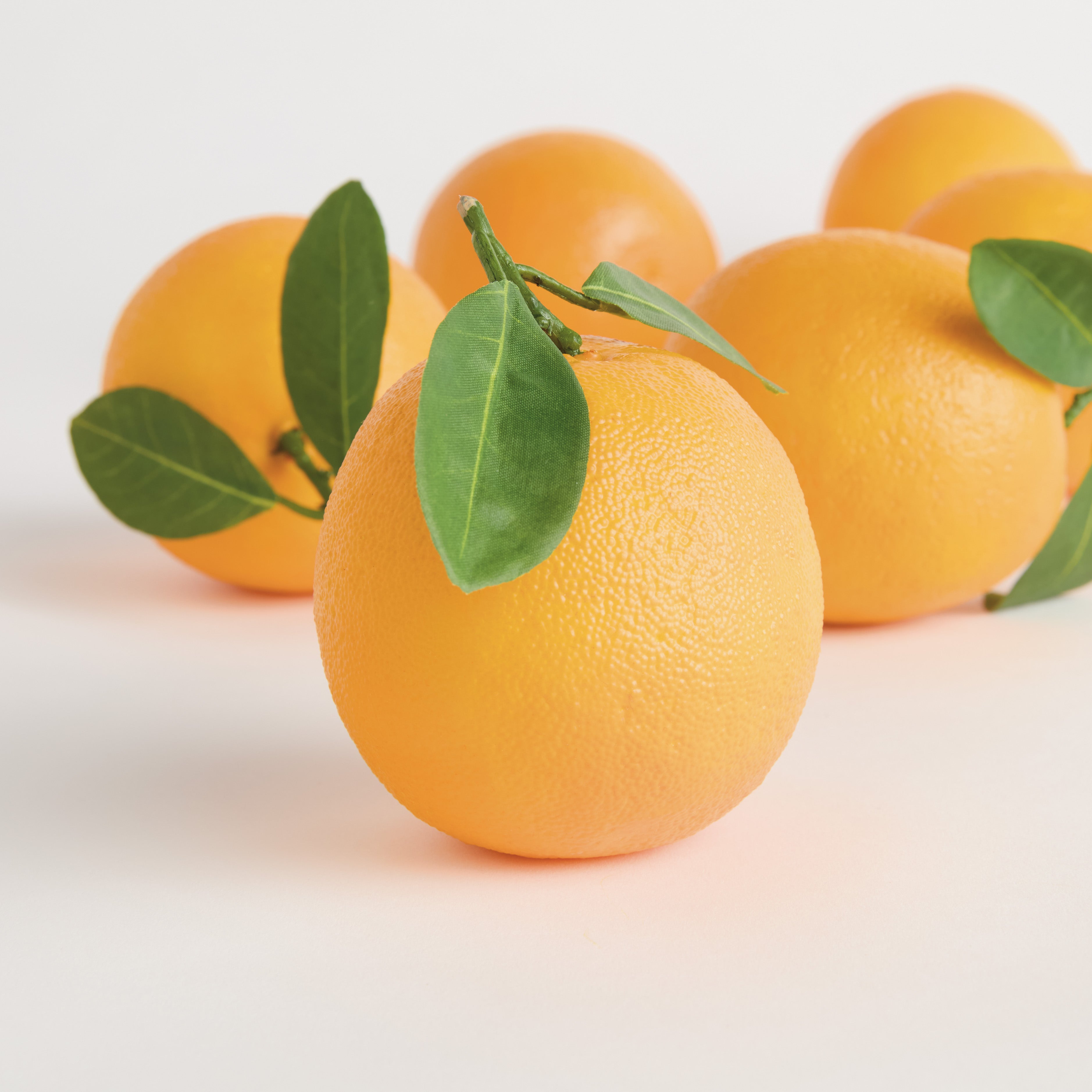 Artificial Oranges Assorted, Set of 6