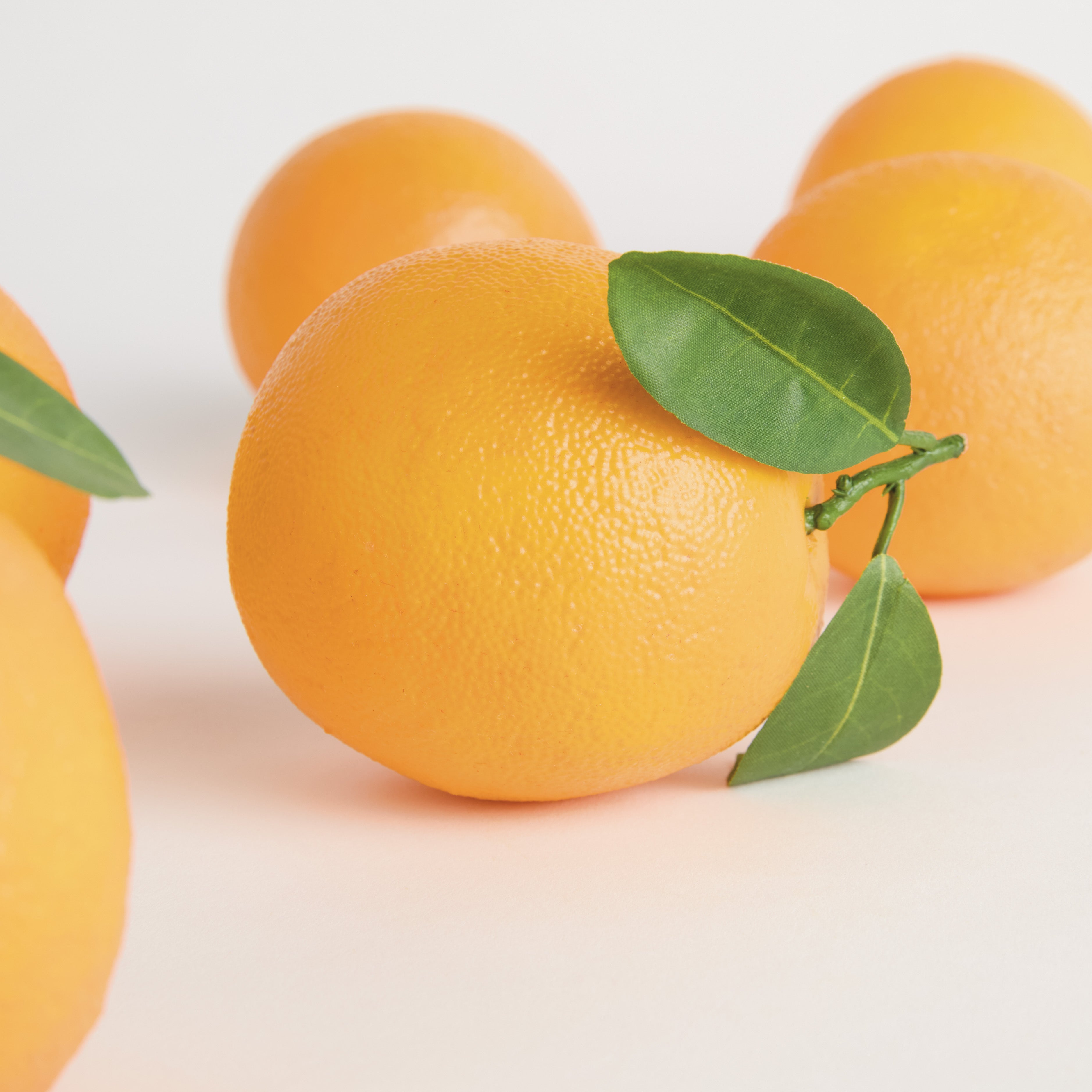 Artificial Oranges Assorted, Set of 6
