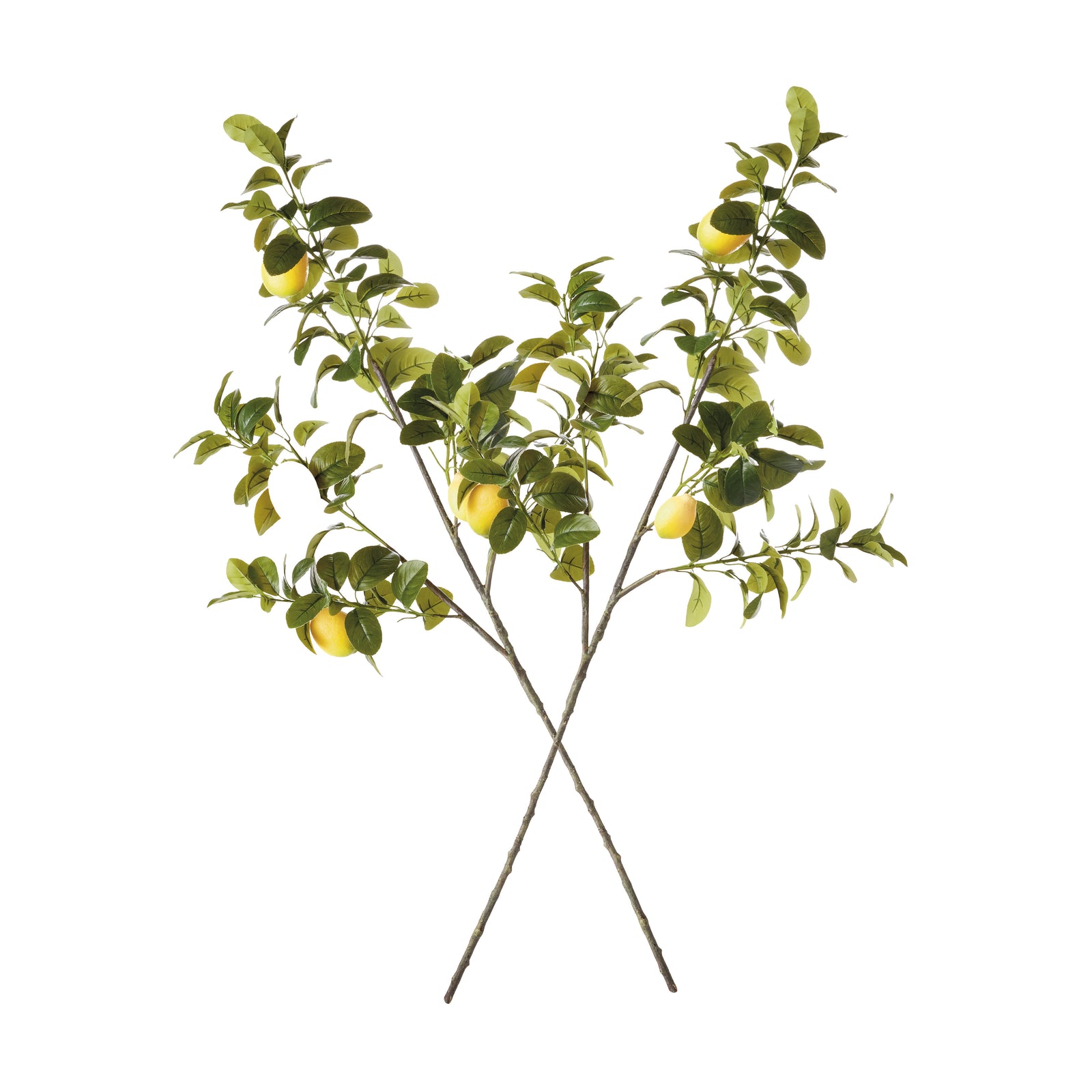 Artificial Lemon Branches - Set of 2
