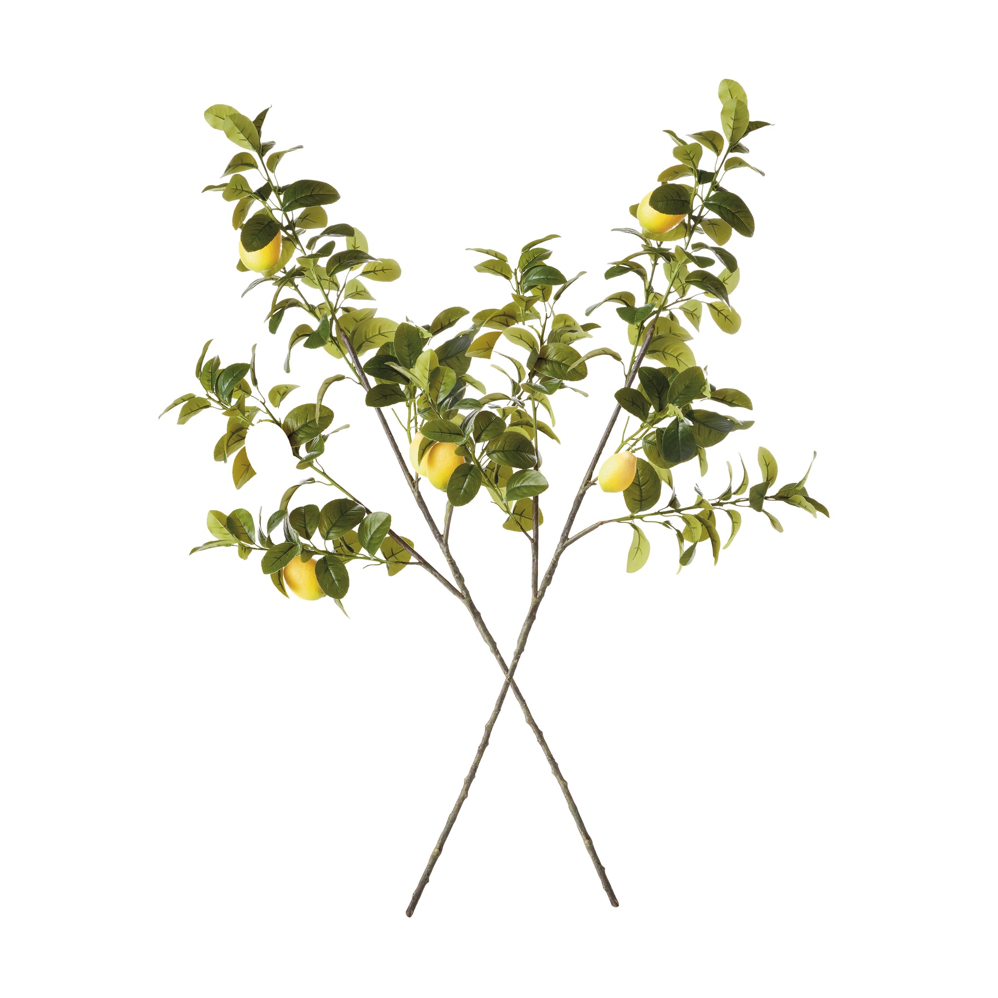Artificial Lemon Branches - Set of 2