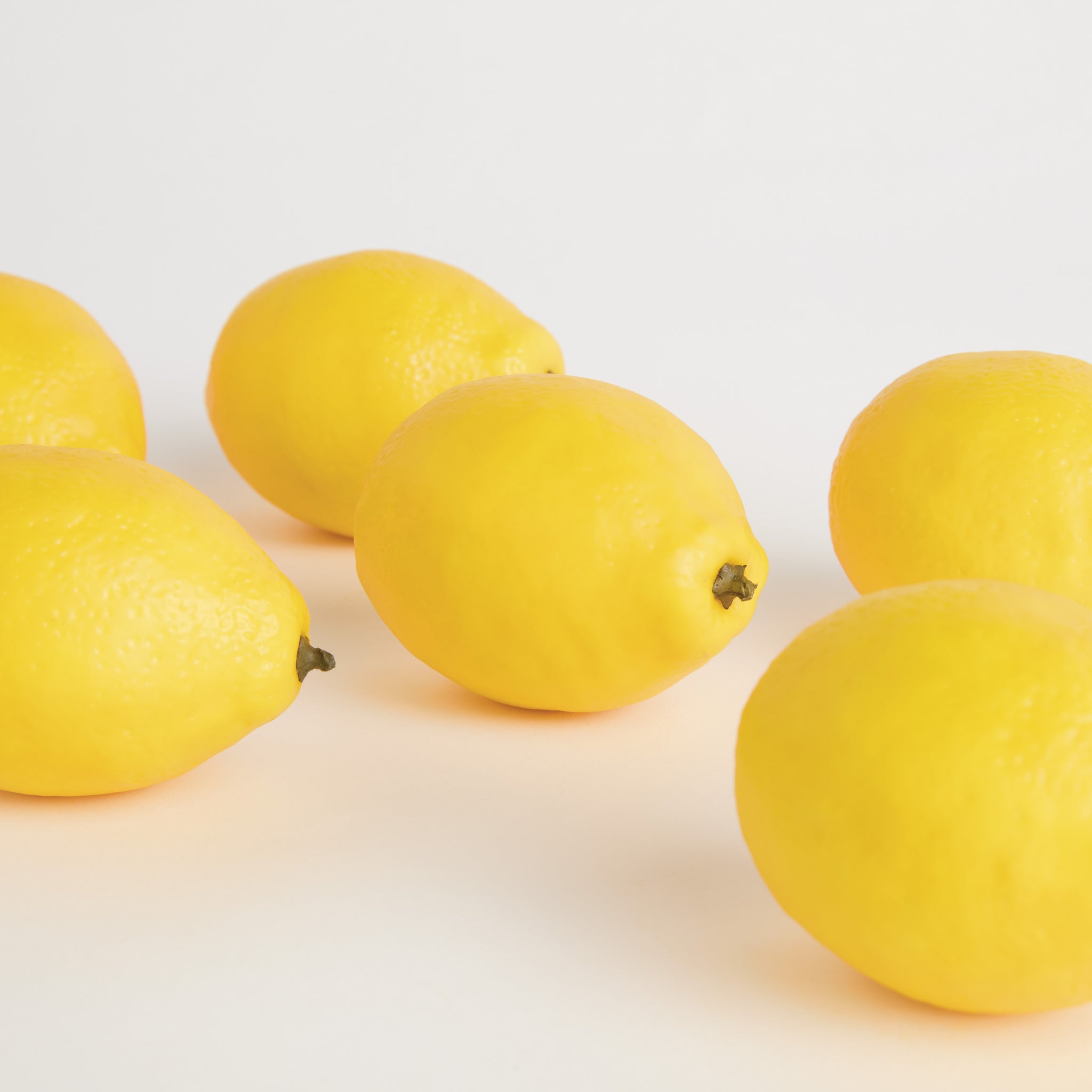 Artificial Lemons - Set of 6