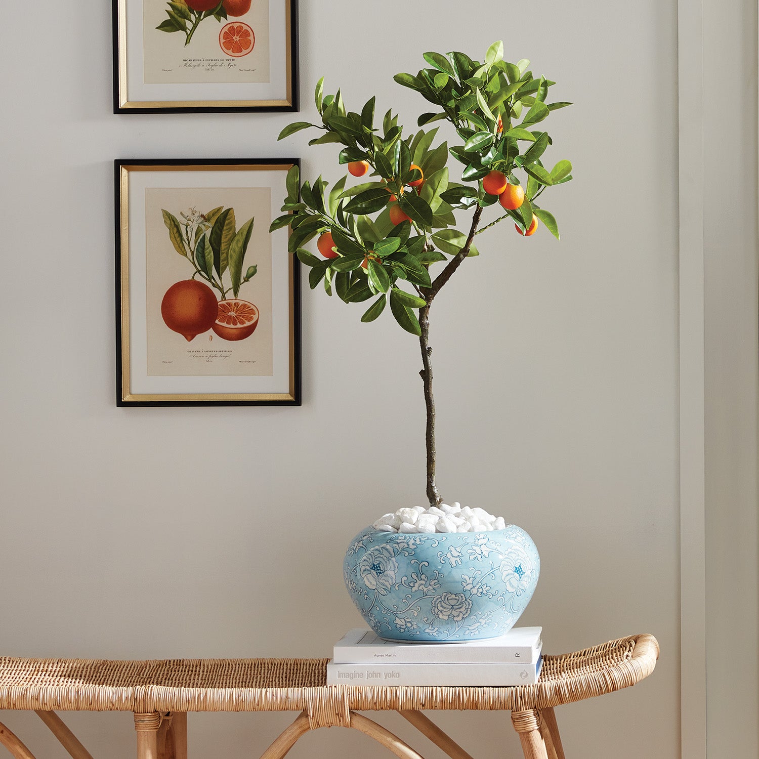 Artificial Kumquat Tree Drop-in 33"