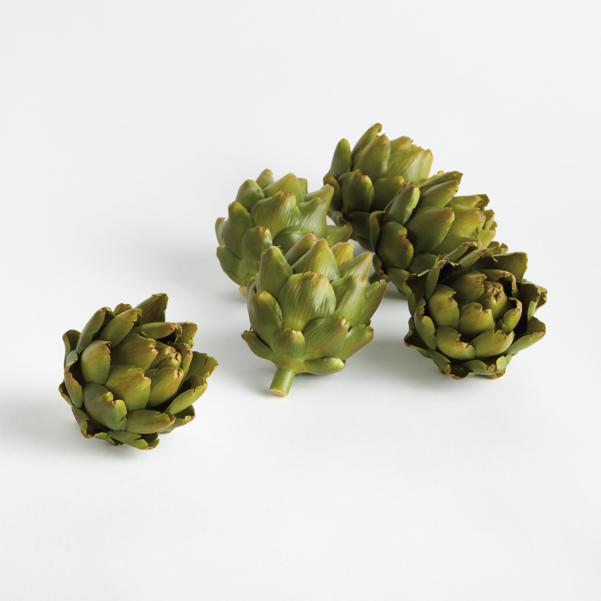 Artificial Artichokes 4.5" Set of 6
