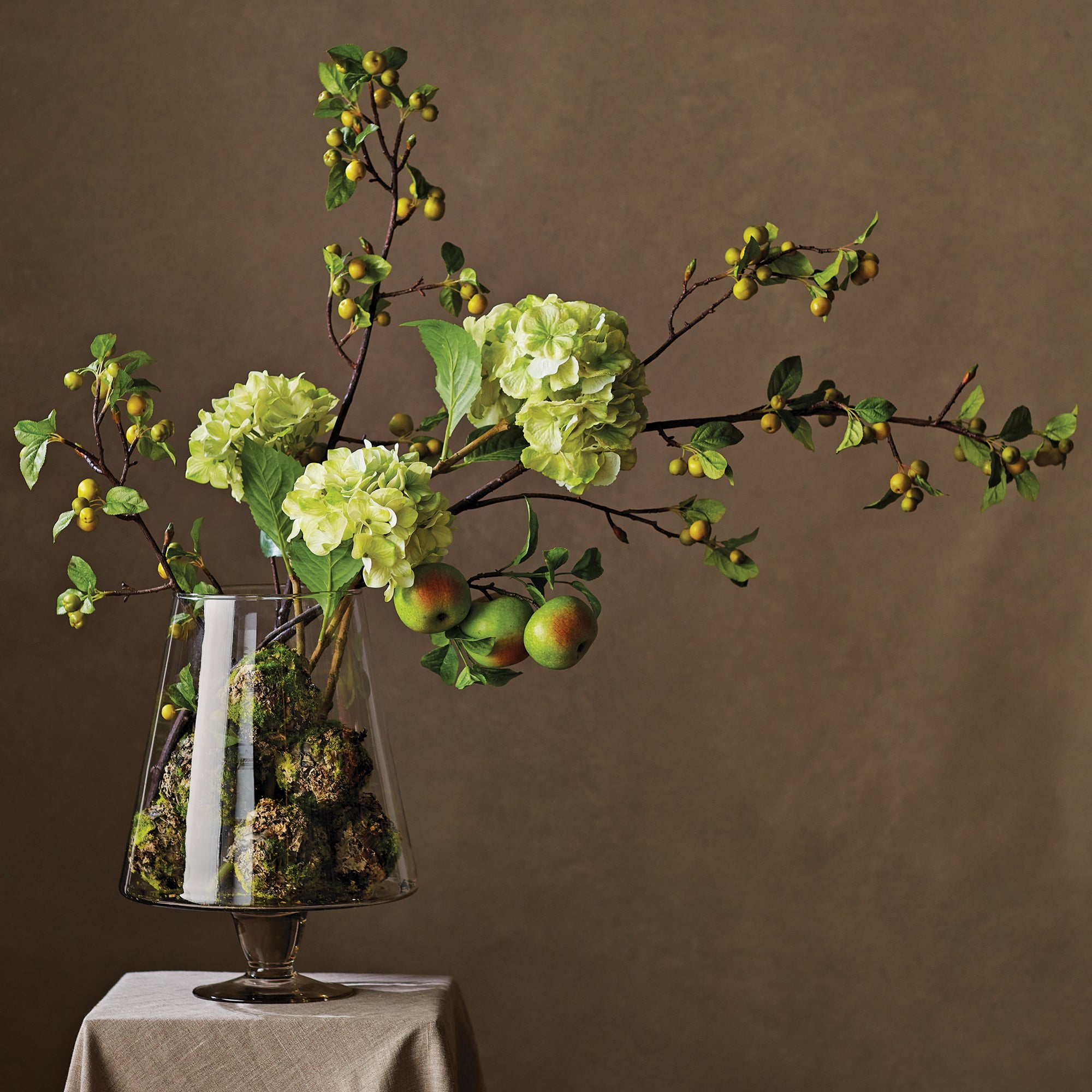Fruity Crabapple Branches 45" Set of 2