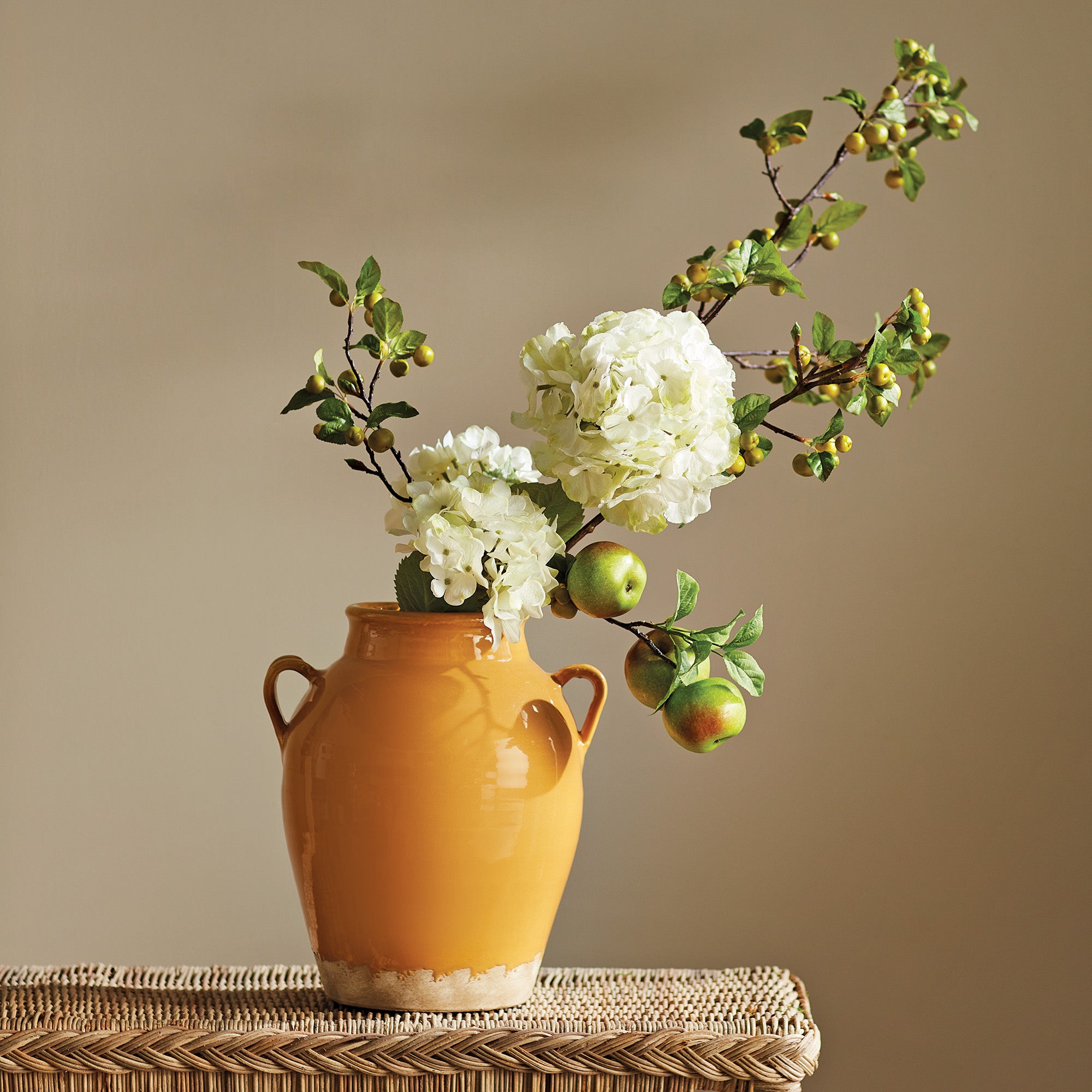 Apple Blossoms Branches 20" Set of 4