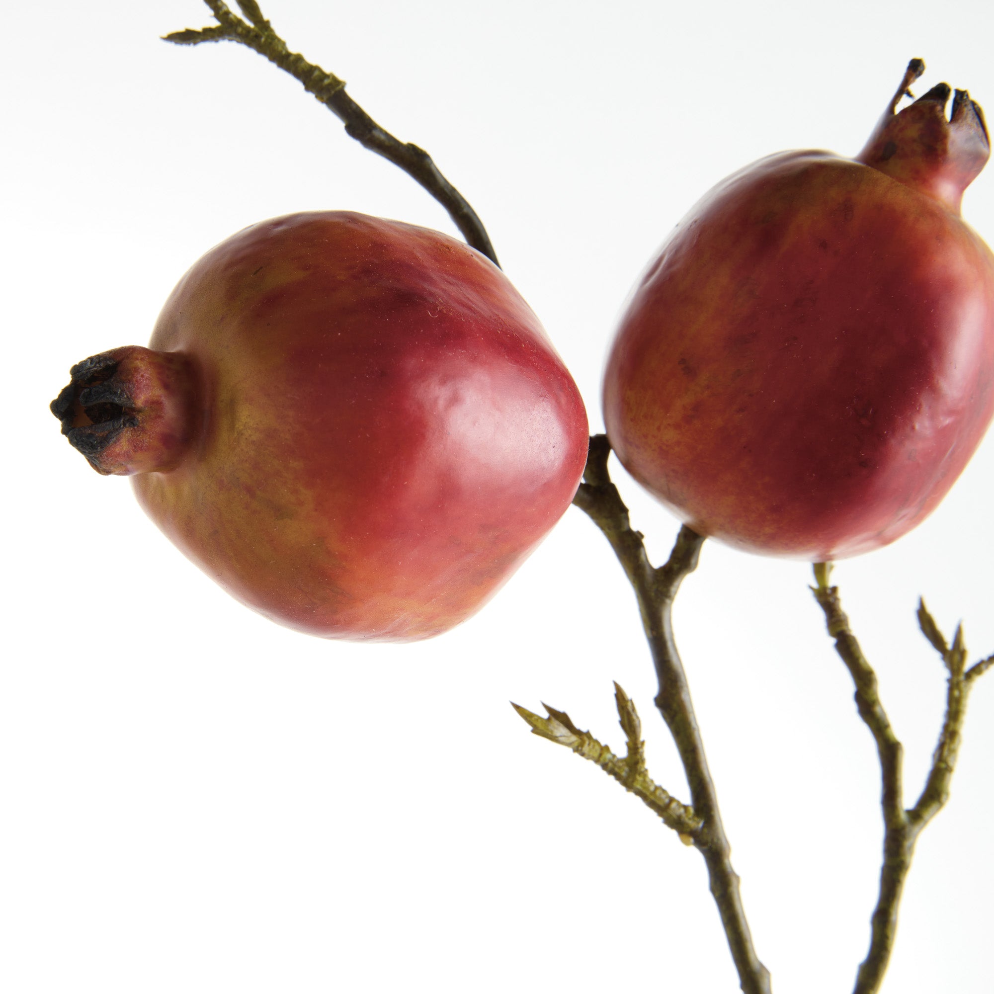 Ruby Pomegranate Branches 36" Set of 4