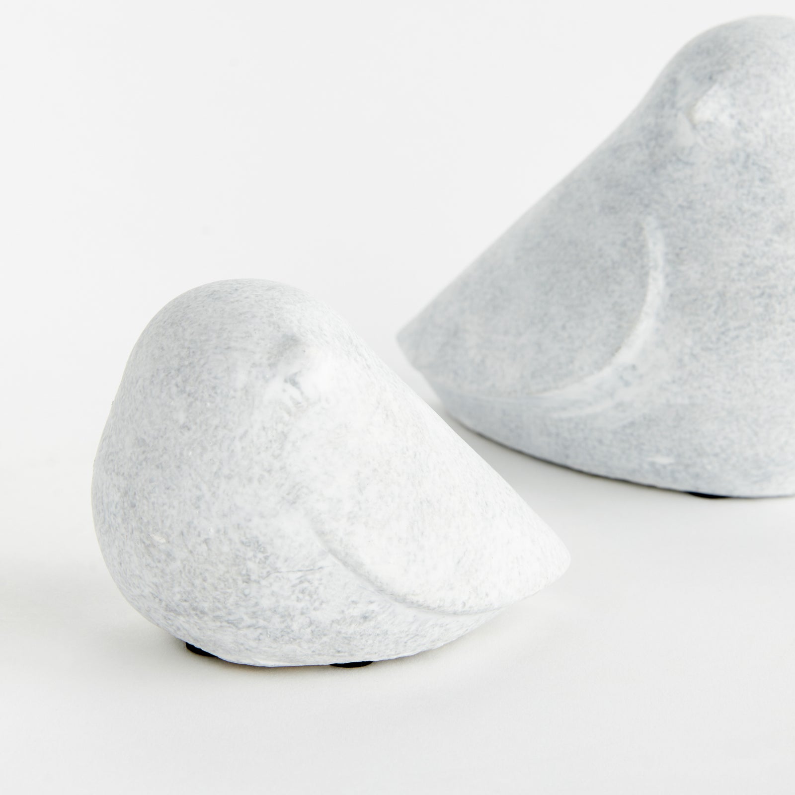 Concrete Birds Decor, Set of 2
