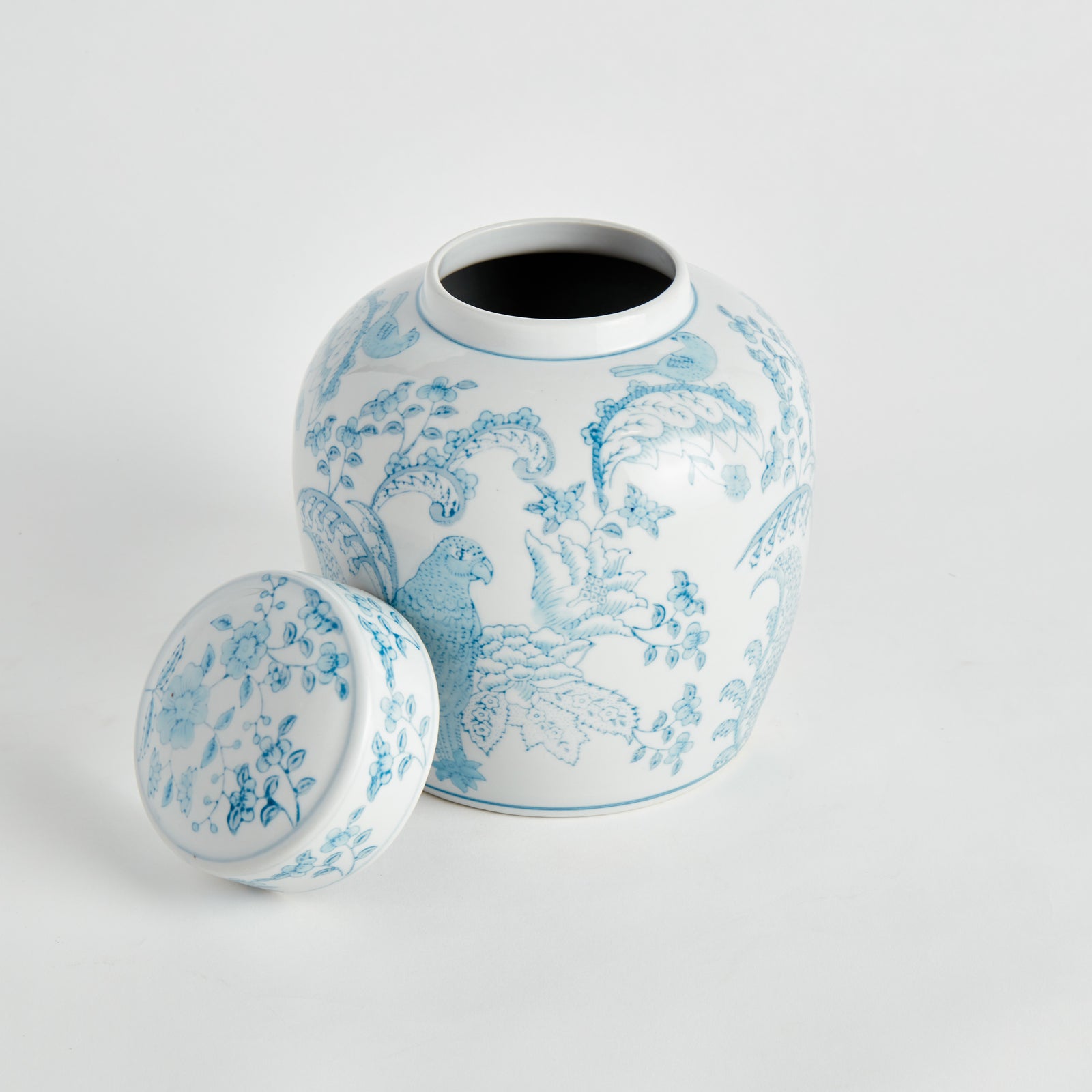 Móno Parrot Lidded Jar