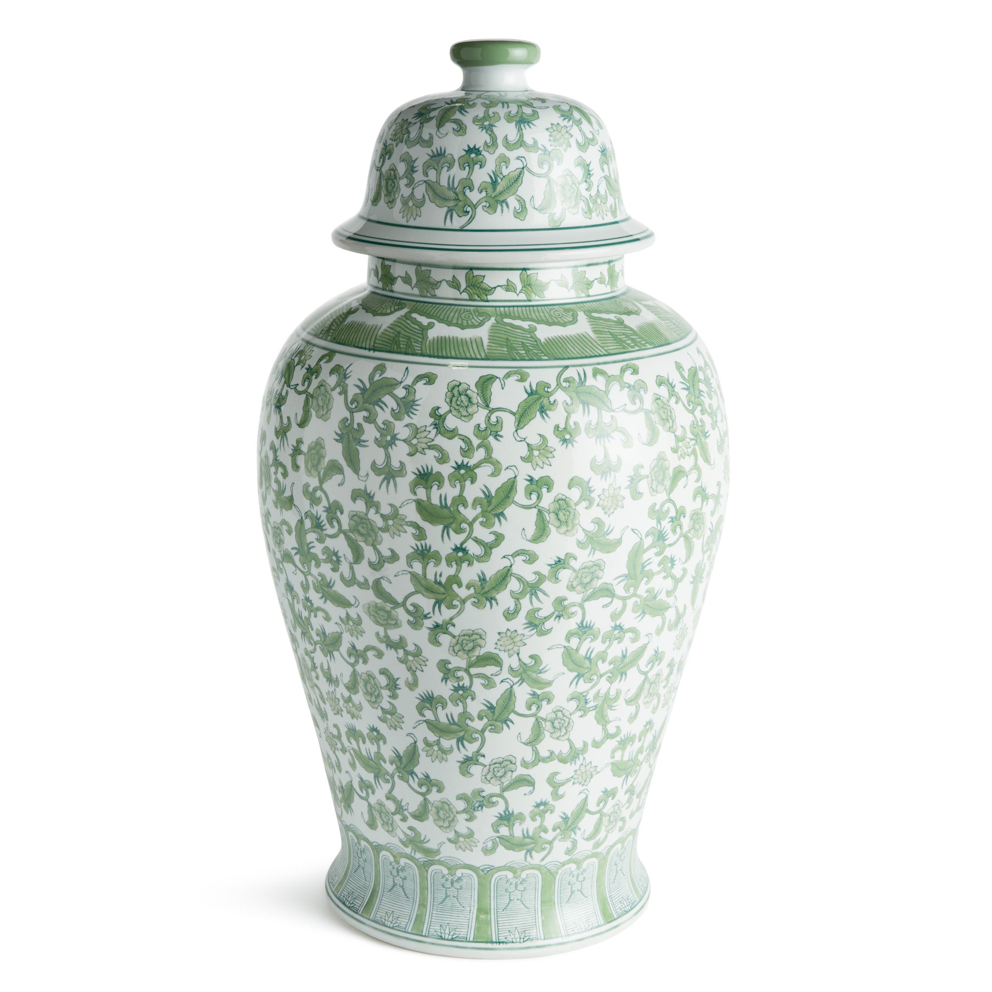 Julie Blossom Grande Lidded Ginger Jar