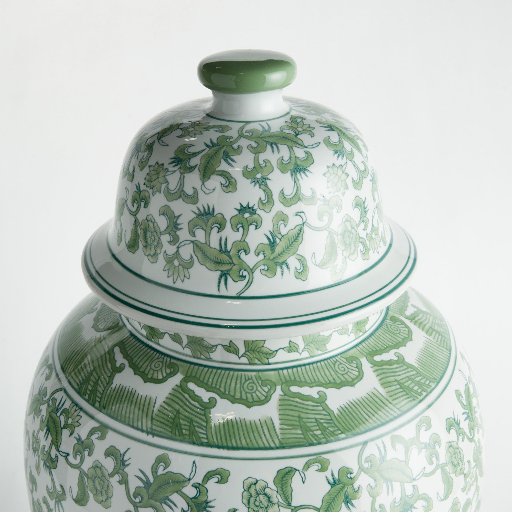 Julie Blossom Grande Lidded Ginger Jar