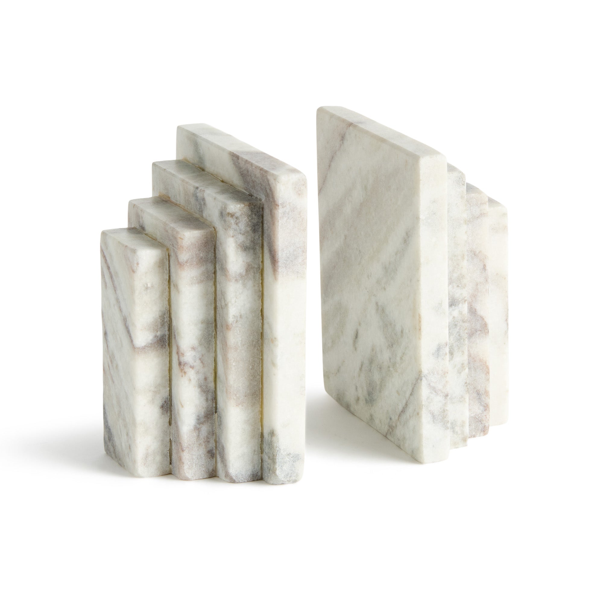Veya Marble Bookends Set of 2