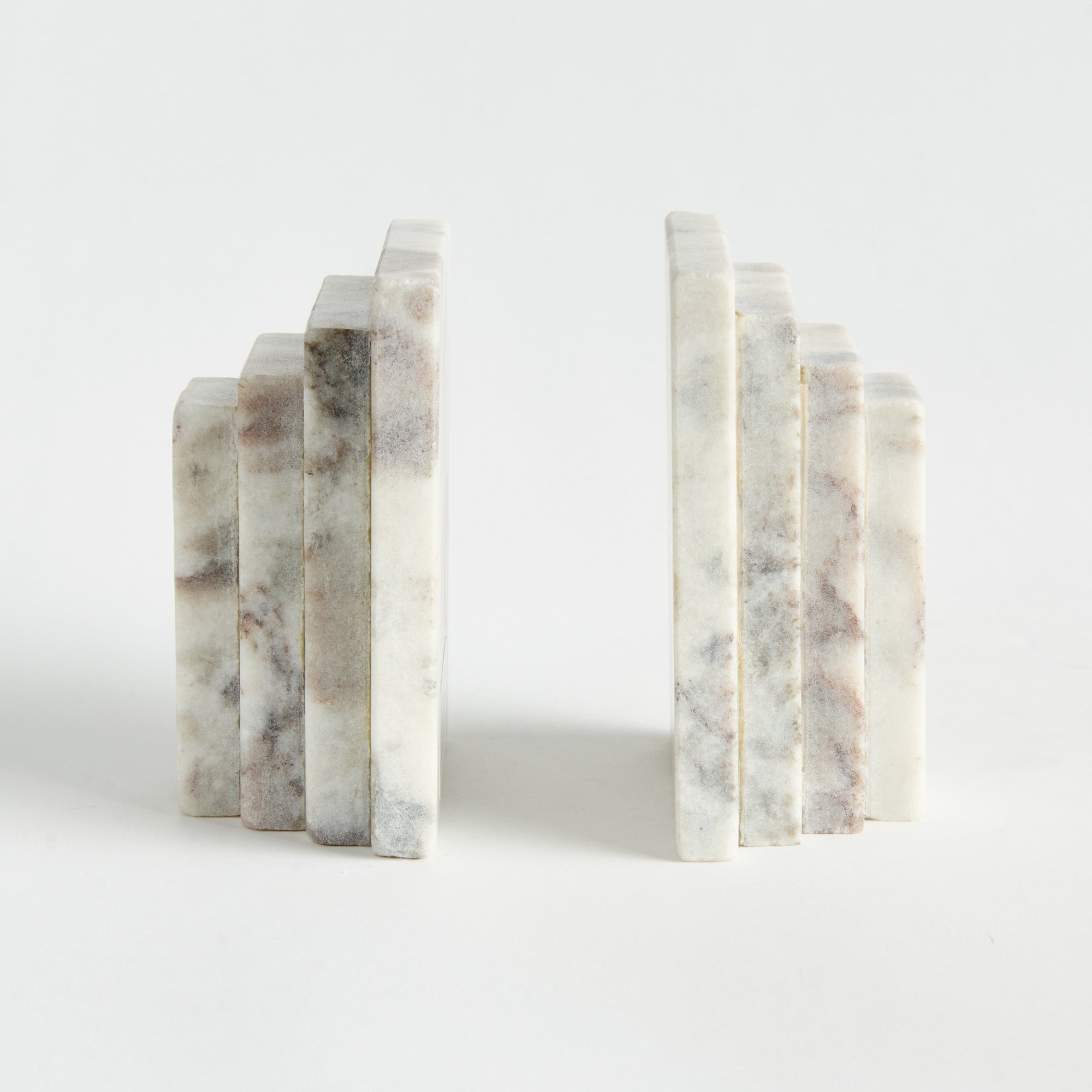 Veya Marble Bookends Set of 2