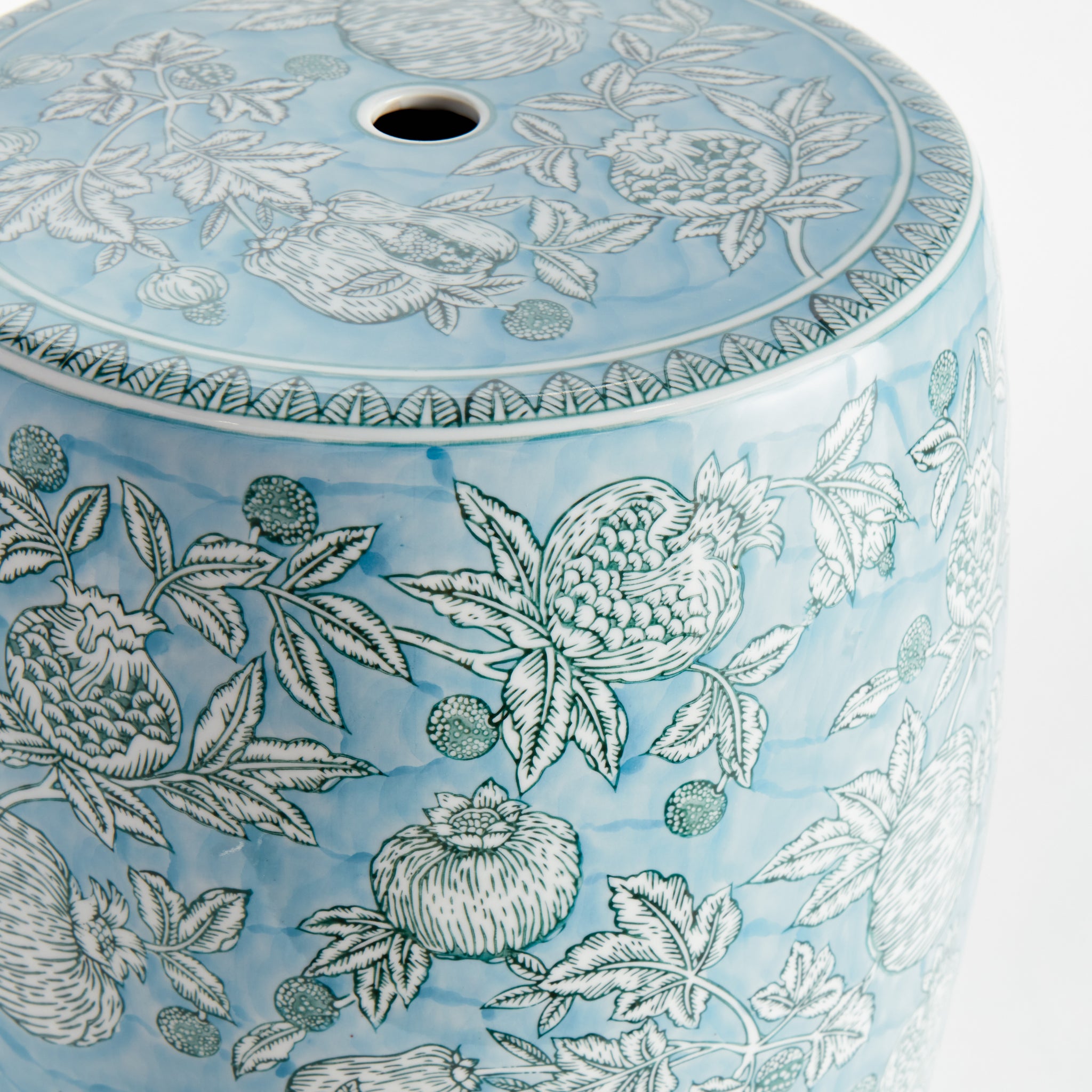 Pomegranate Impression Stool