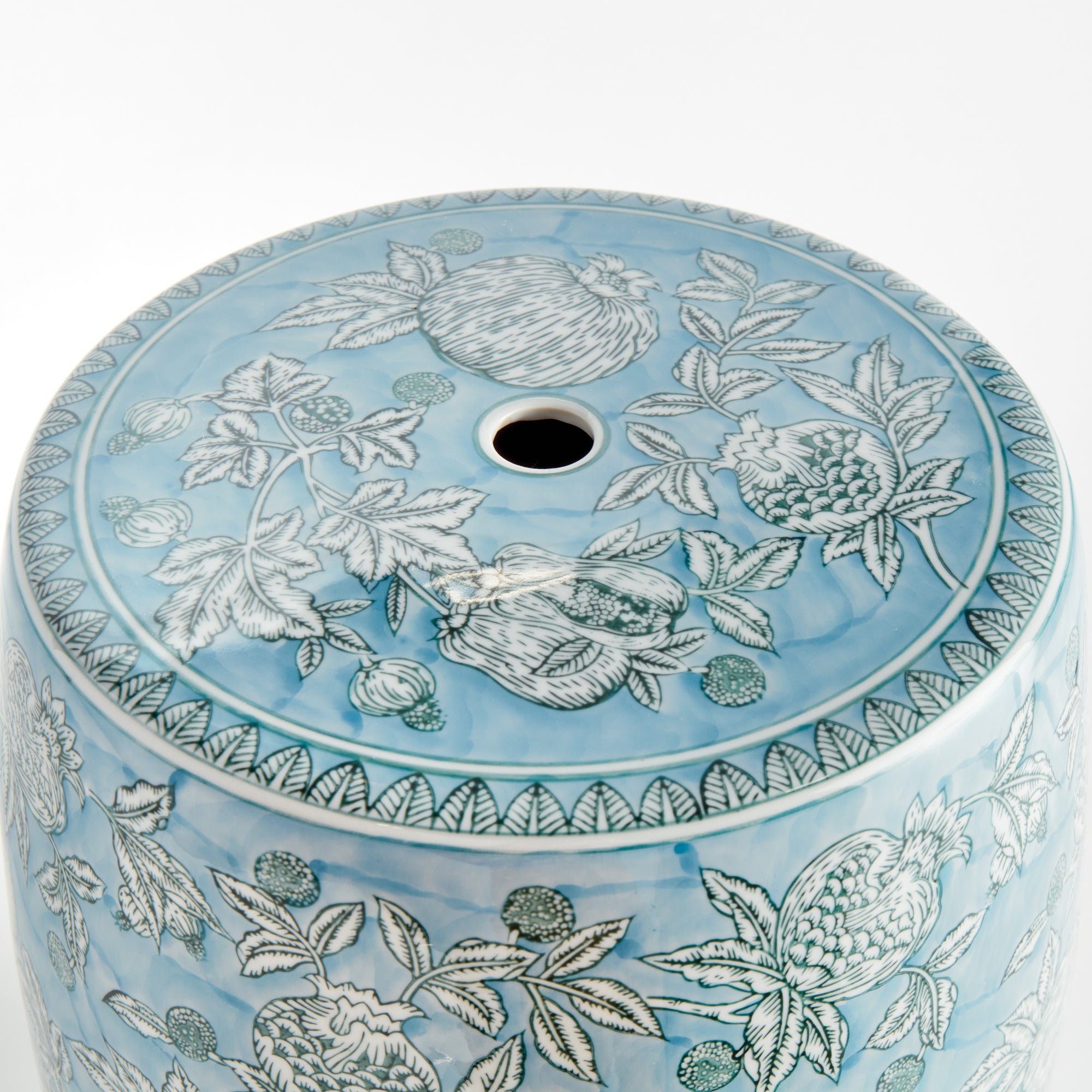 Pomegranate Impression Stool