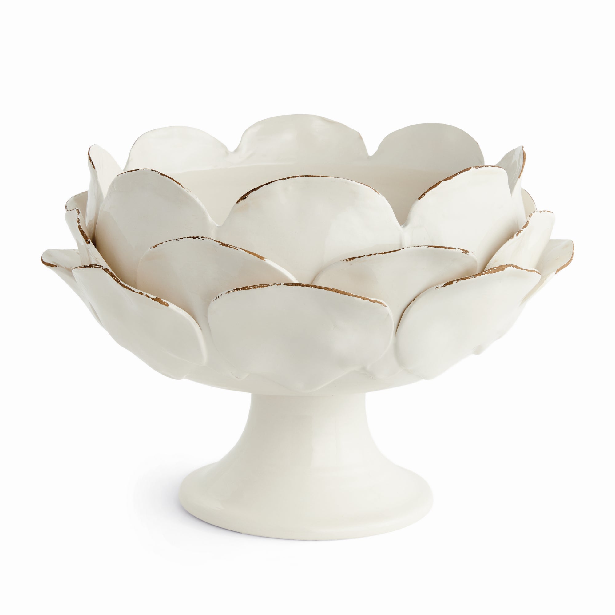 Dela Rosa Grande Footed Decorative Bowl