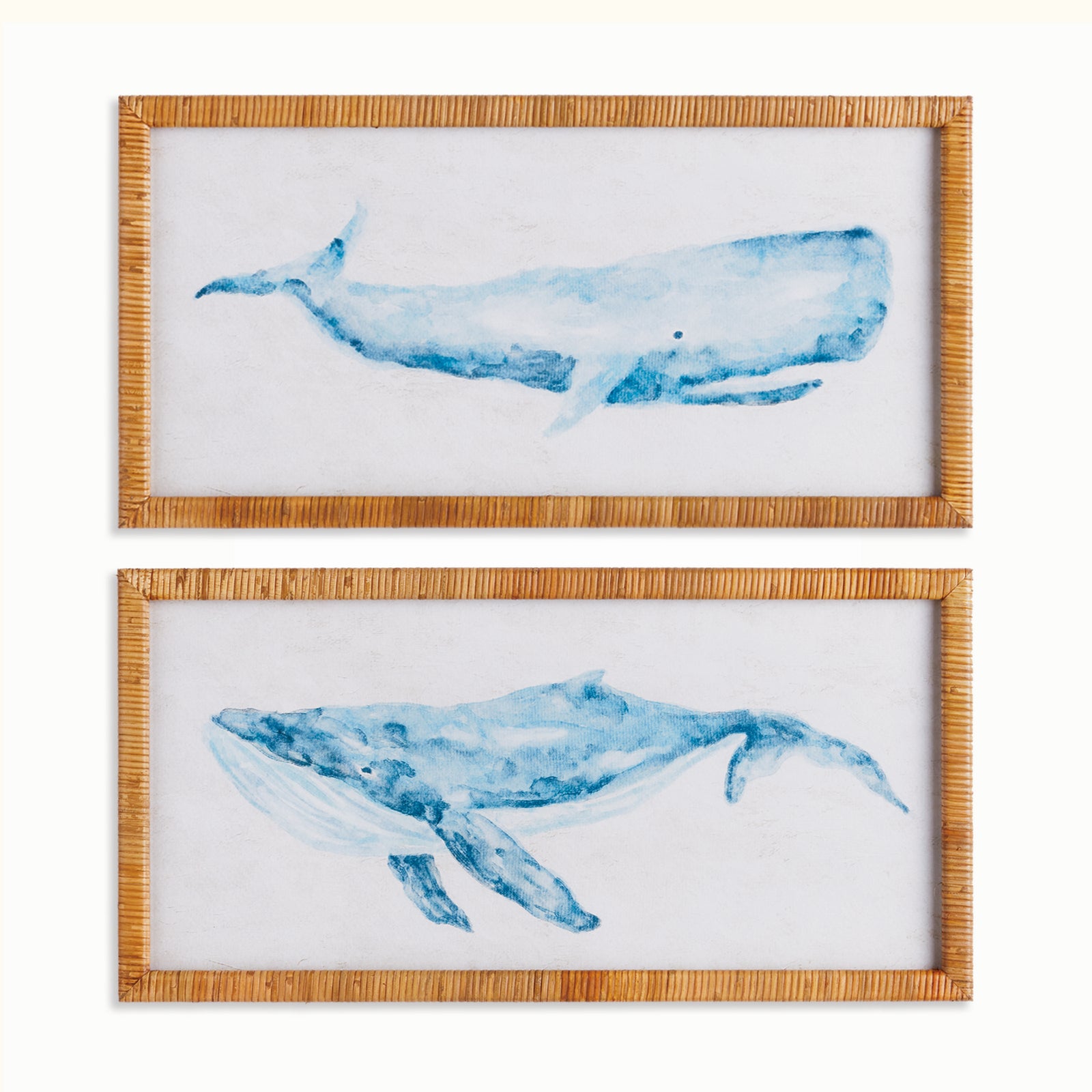Pair of Whale Prints, Set of 2