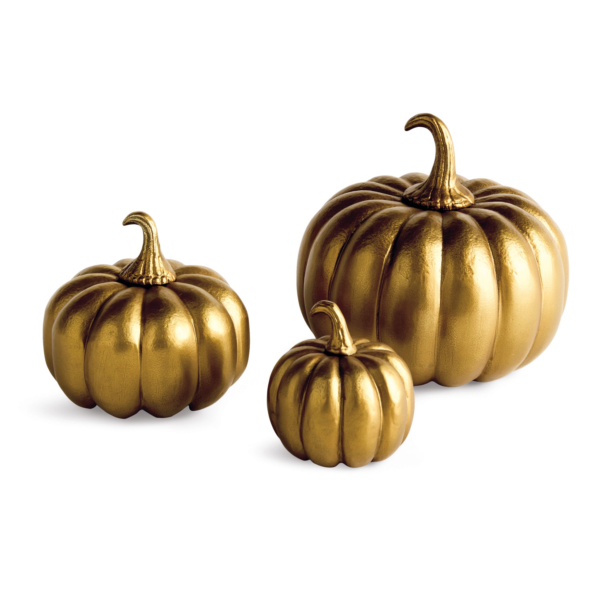 Pumpkin Sculptures Set of 3