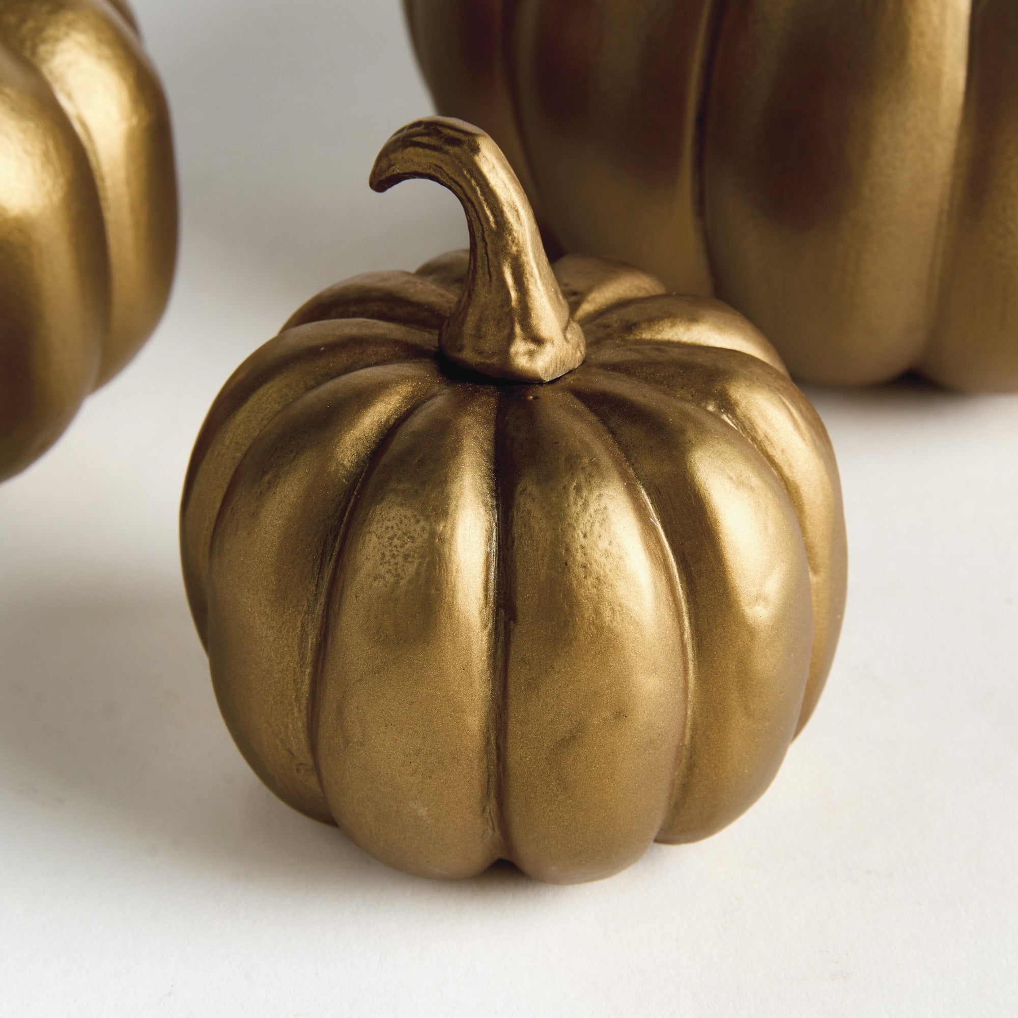 Pumpkin Sculptures Set of 3
