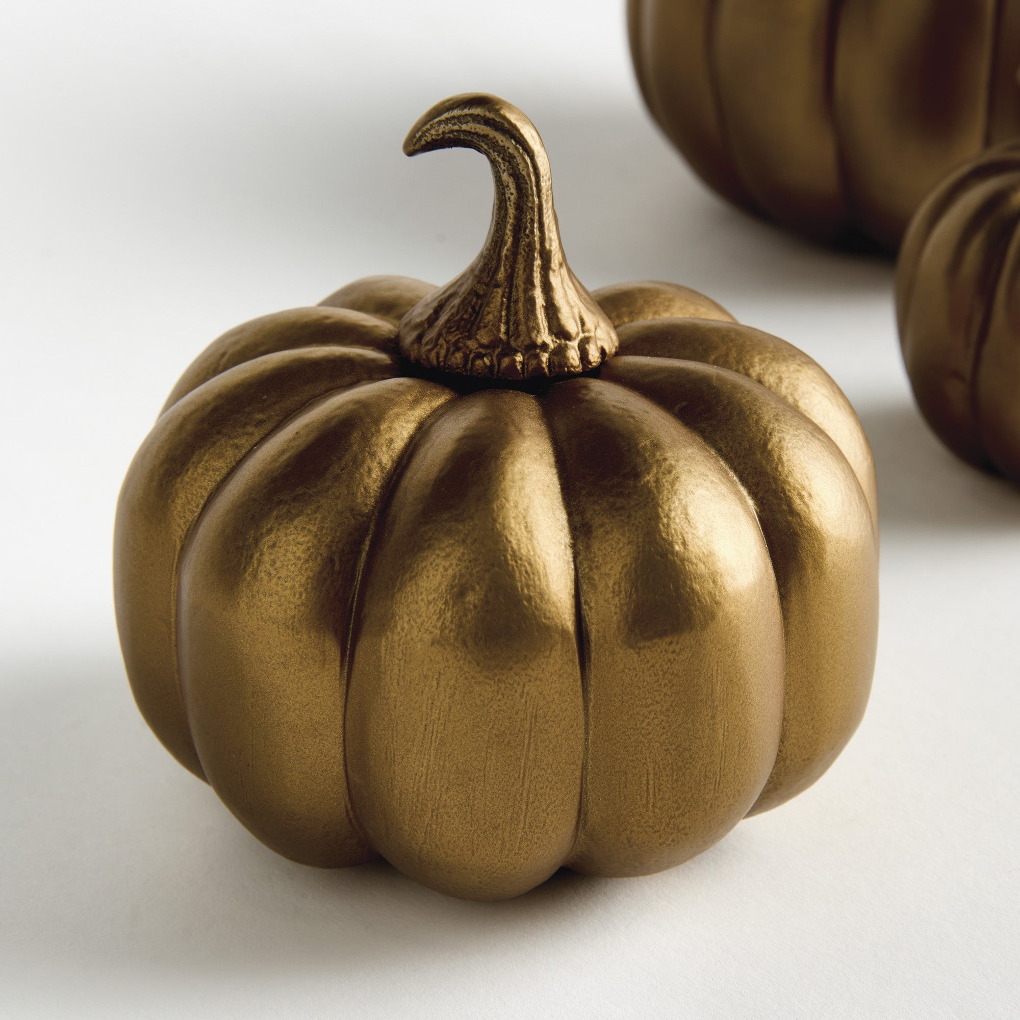 Pumpkin Sculptures Set of 3