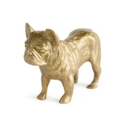 Golden Bulldog Sculpture