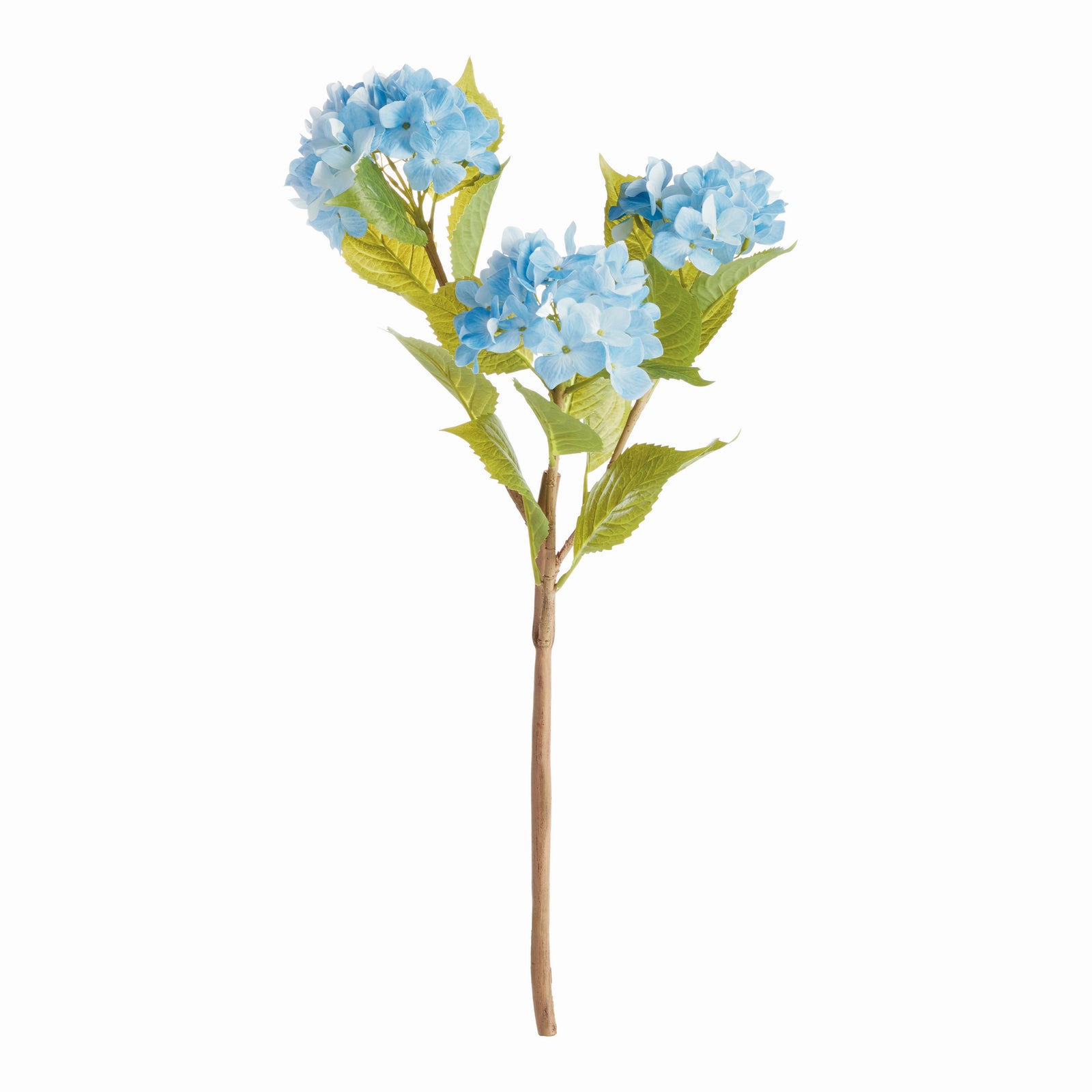 Light Blue Hydrangea Branches, Set of 2