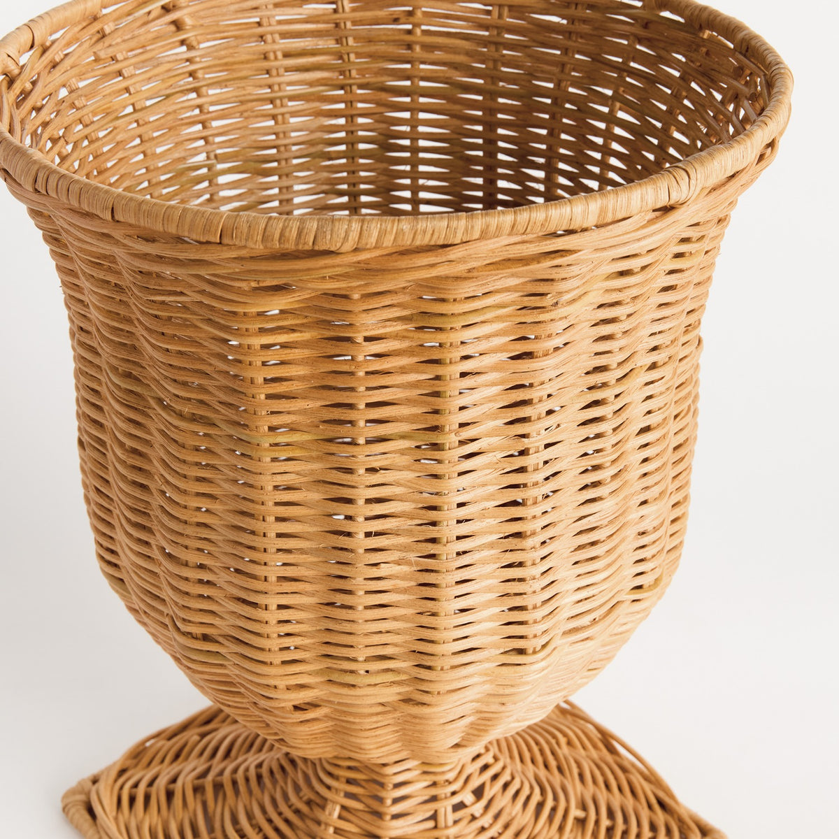 Calder Rattan Footed Urn Narrow
