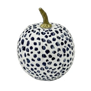 Navy Dotted Pumpkin