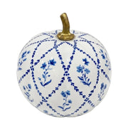 Navy Garden Trellis Pumpkin