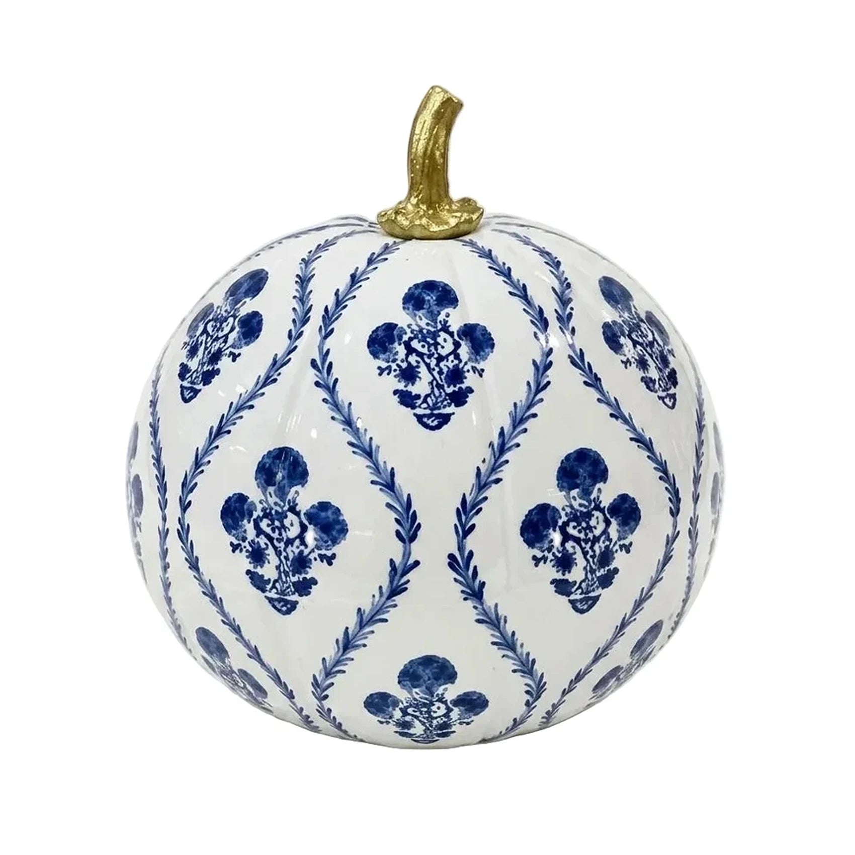 Navy Heritage Medallion Pumpkin