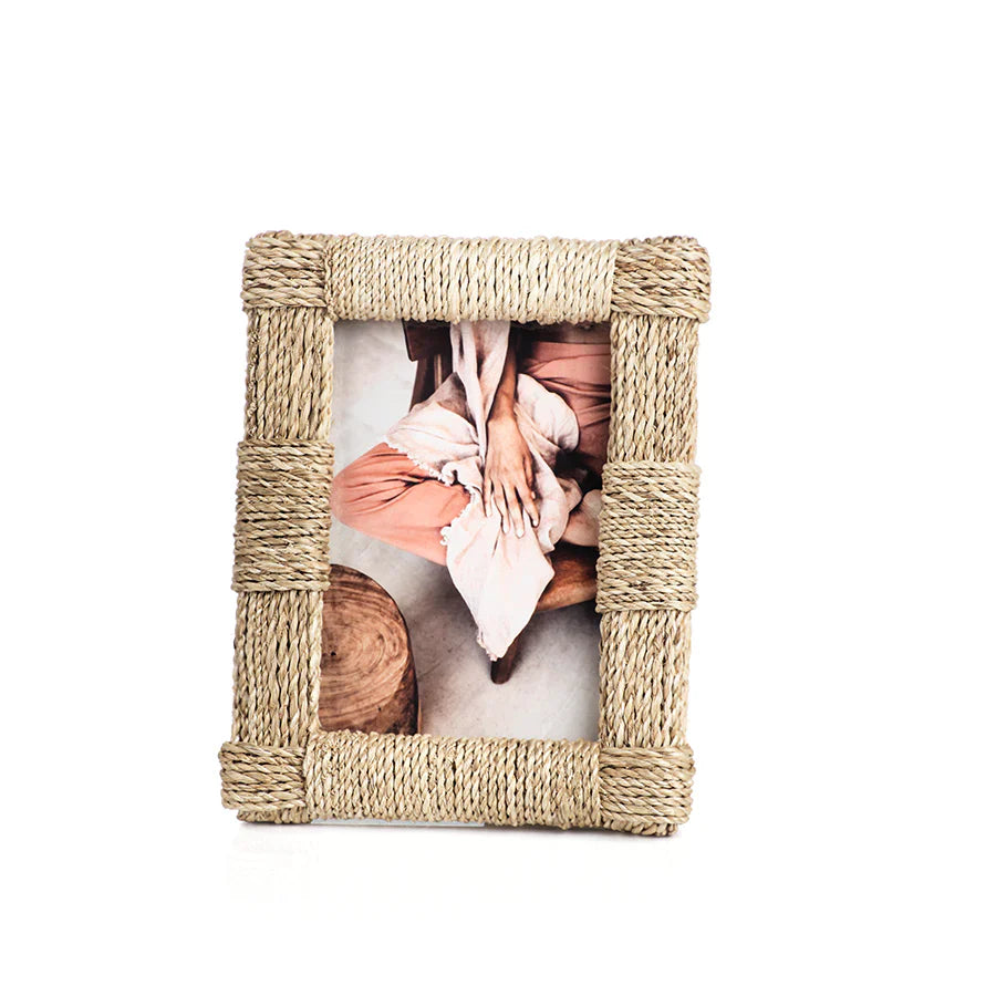 Faenza Abaca Rope Photo Frame