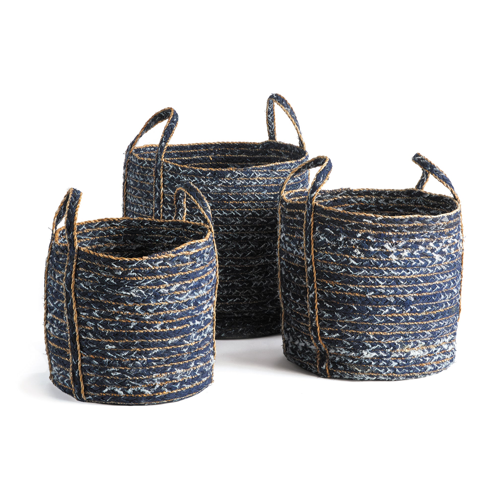 Danica Round Baskets, Set of 3