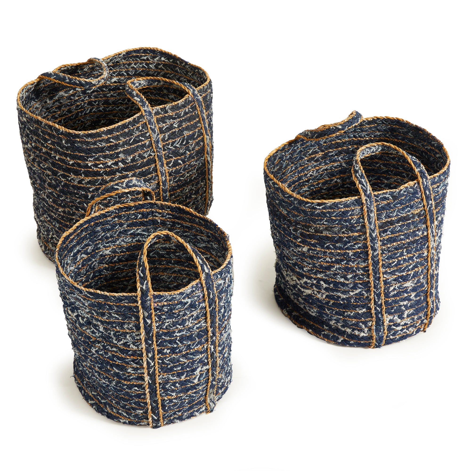 Danica Round Baskets, Set of 3