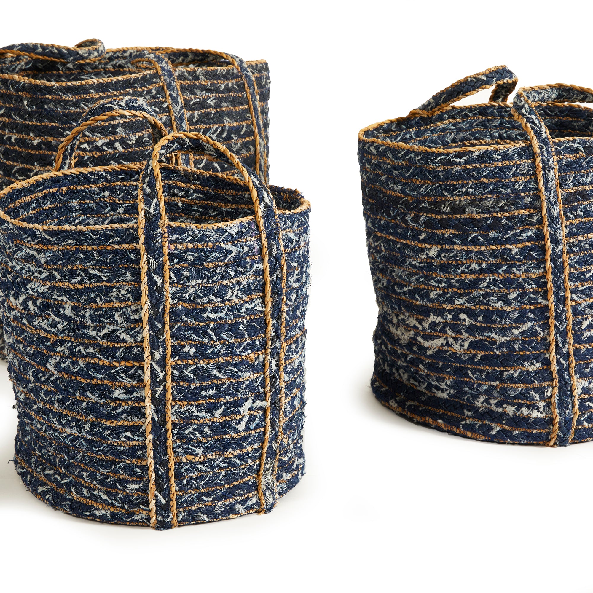 Danica Round Baskets, Set of 3